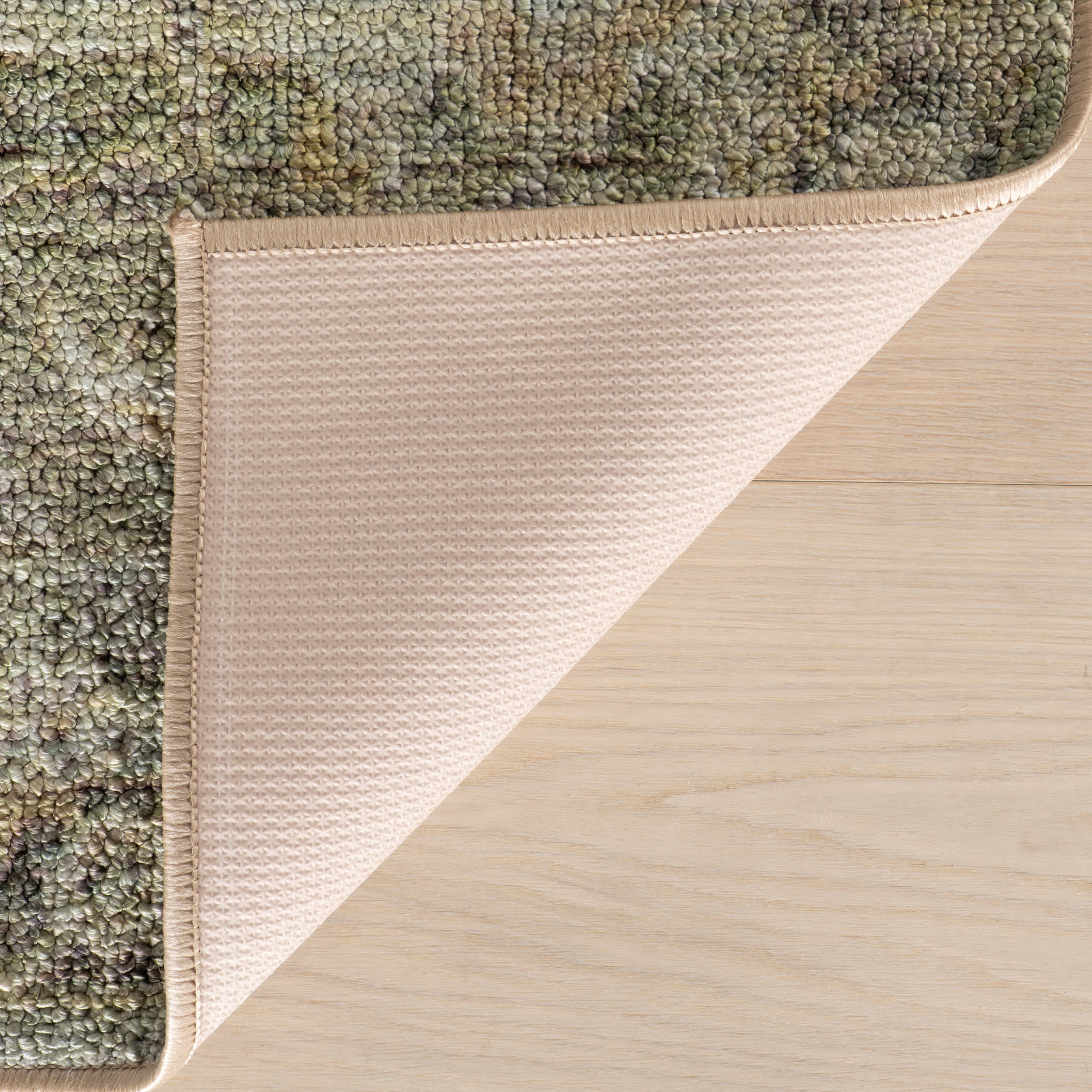 Veloura Traditional Bordered Washable Rug | Green - Image 6