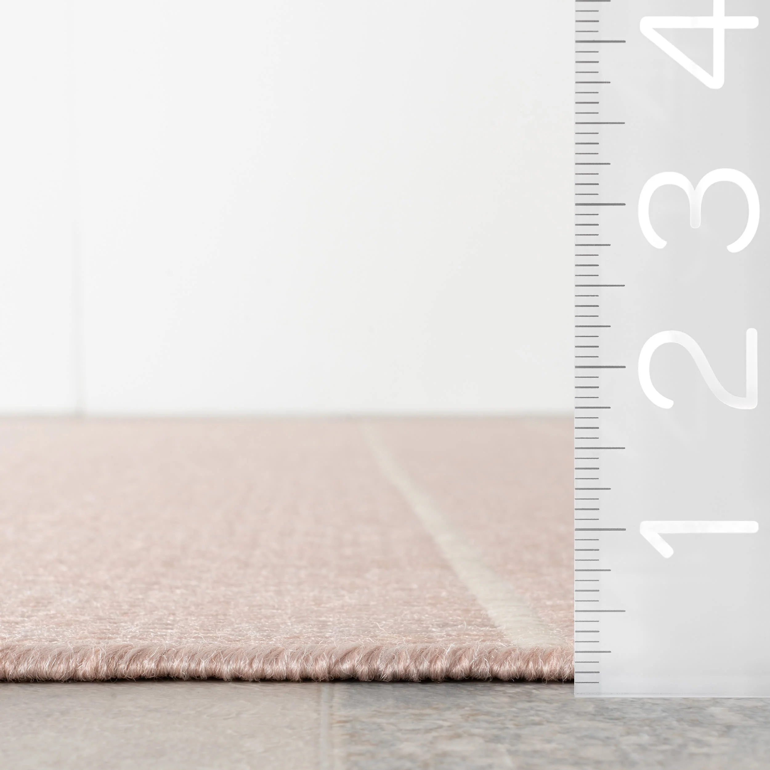 Venetian Pinstripes Indoor/Outdoor Rug | Light Pink - Image 6