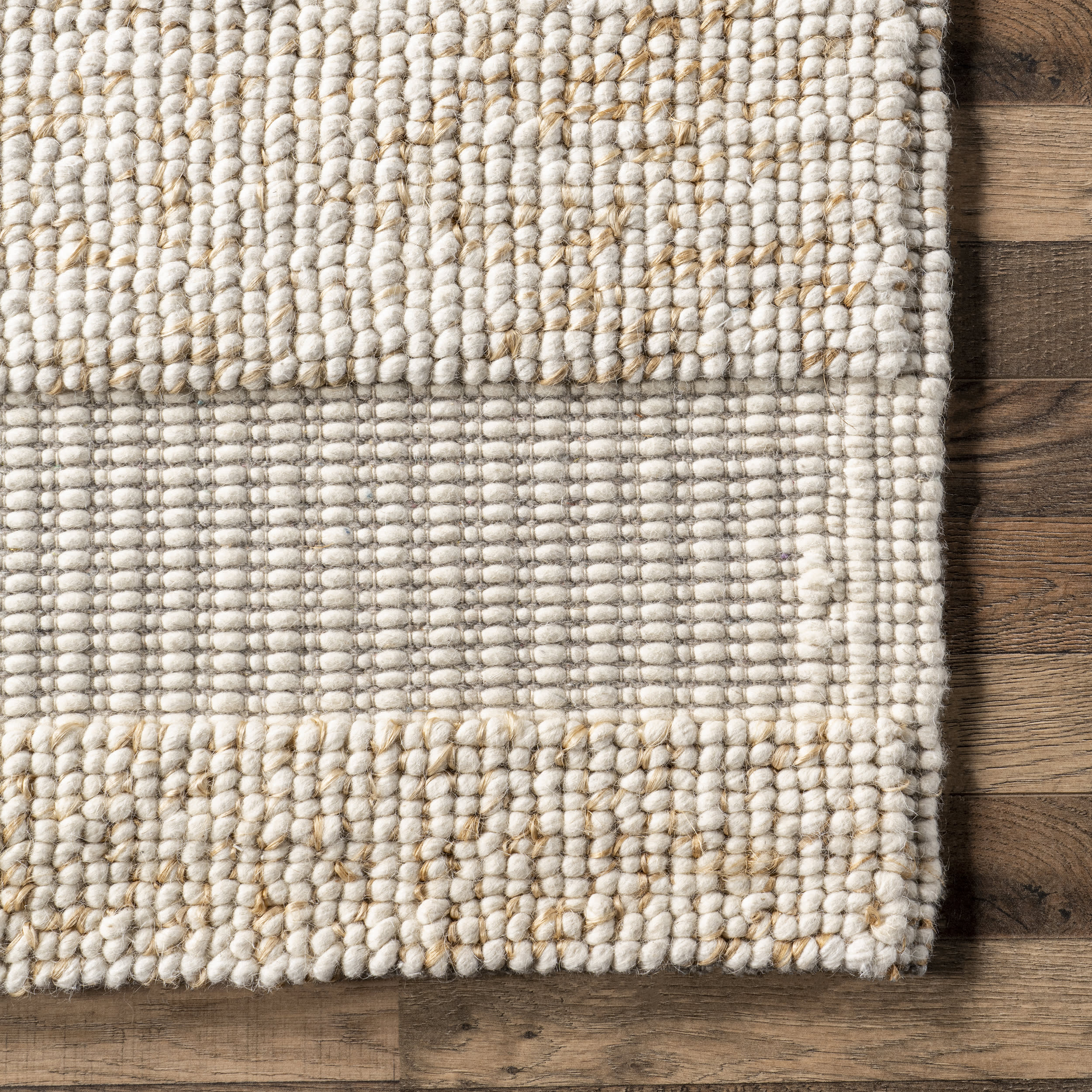 Venice Modern High-Low Rug | Ivory - Image 3