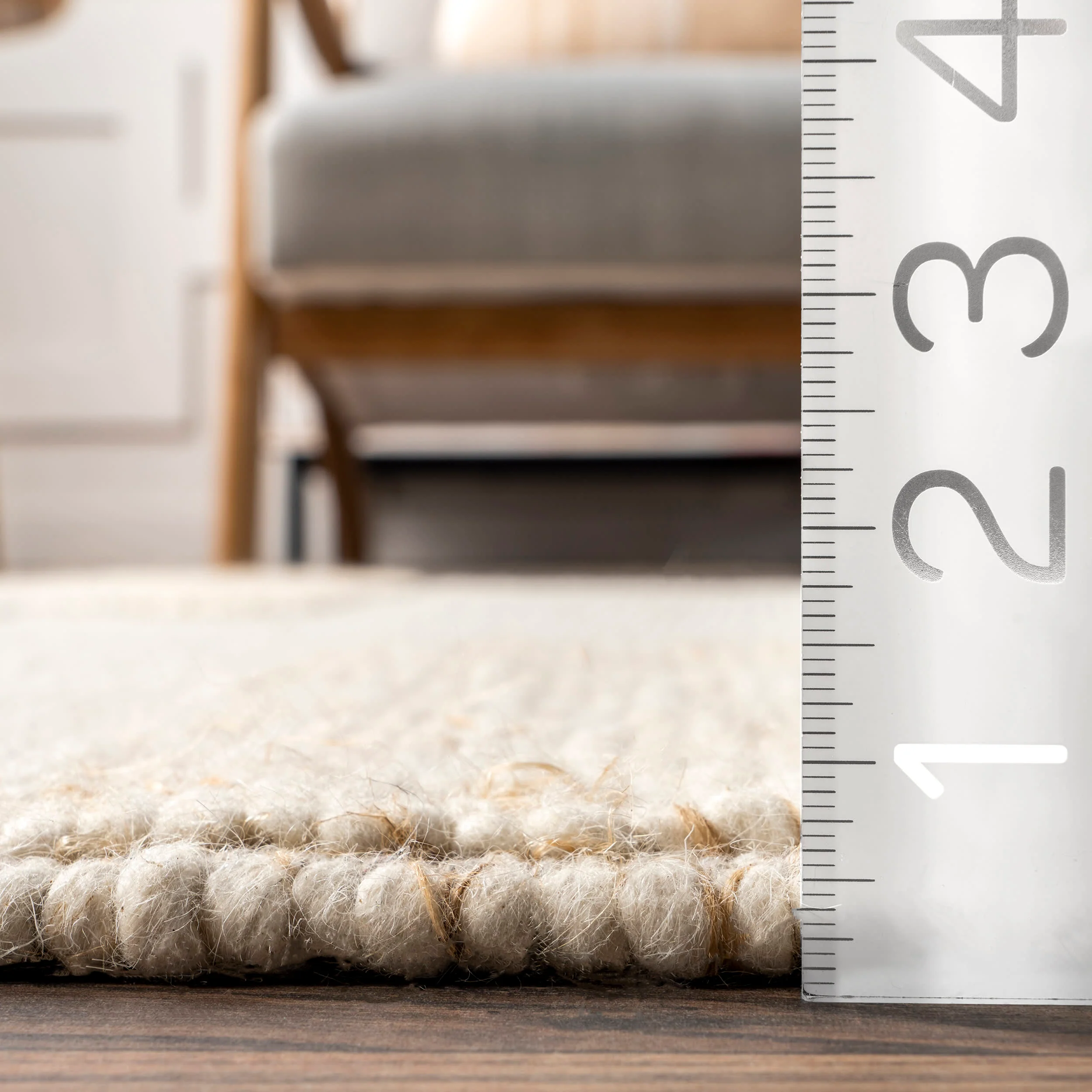 Venice Modern High-Low Rug | Ivory - Image 5