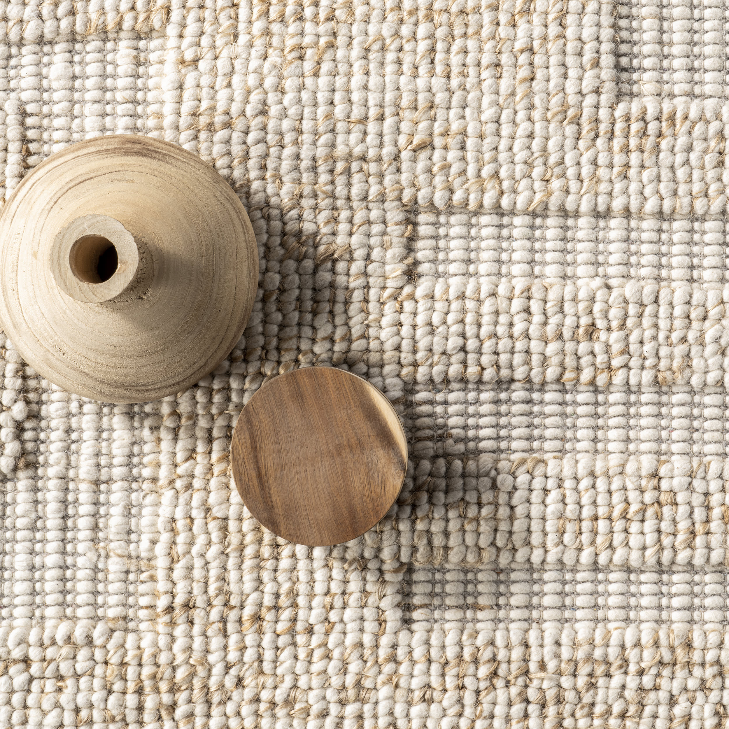 Venice Modern High-Low Rug | Ivory - Image 7