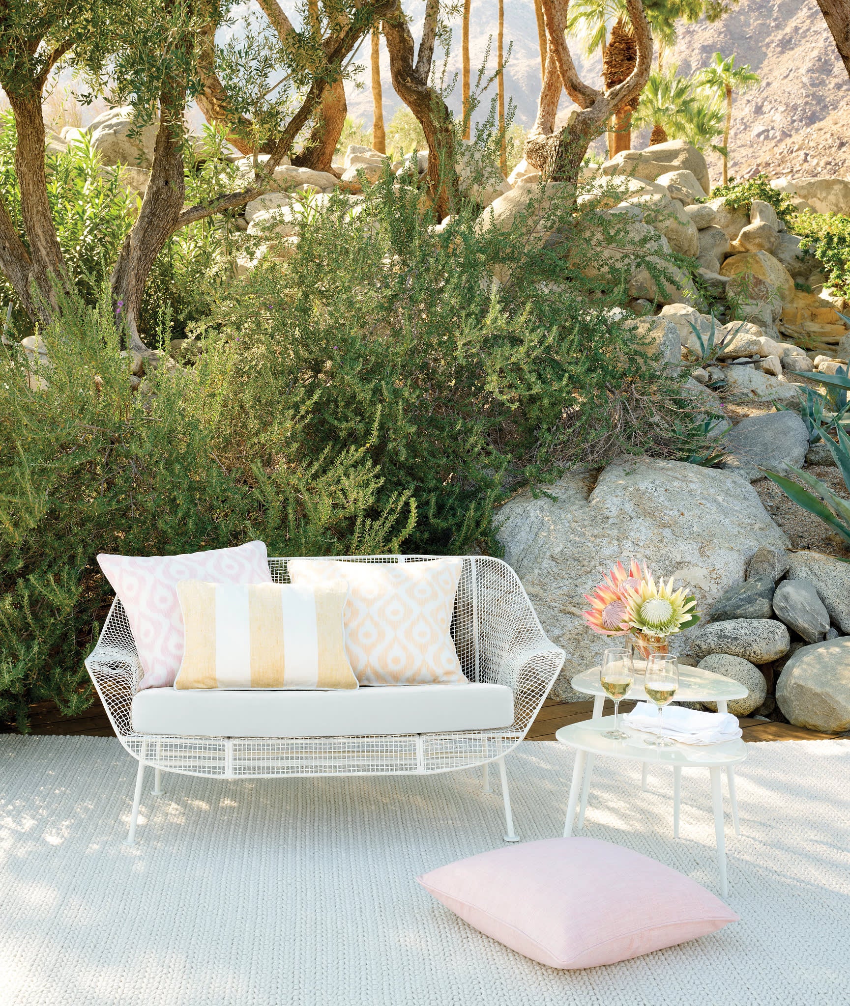 Veranda Handwoven Performance Rug | Ivory - Image 4
