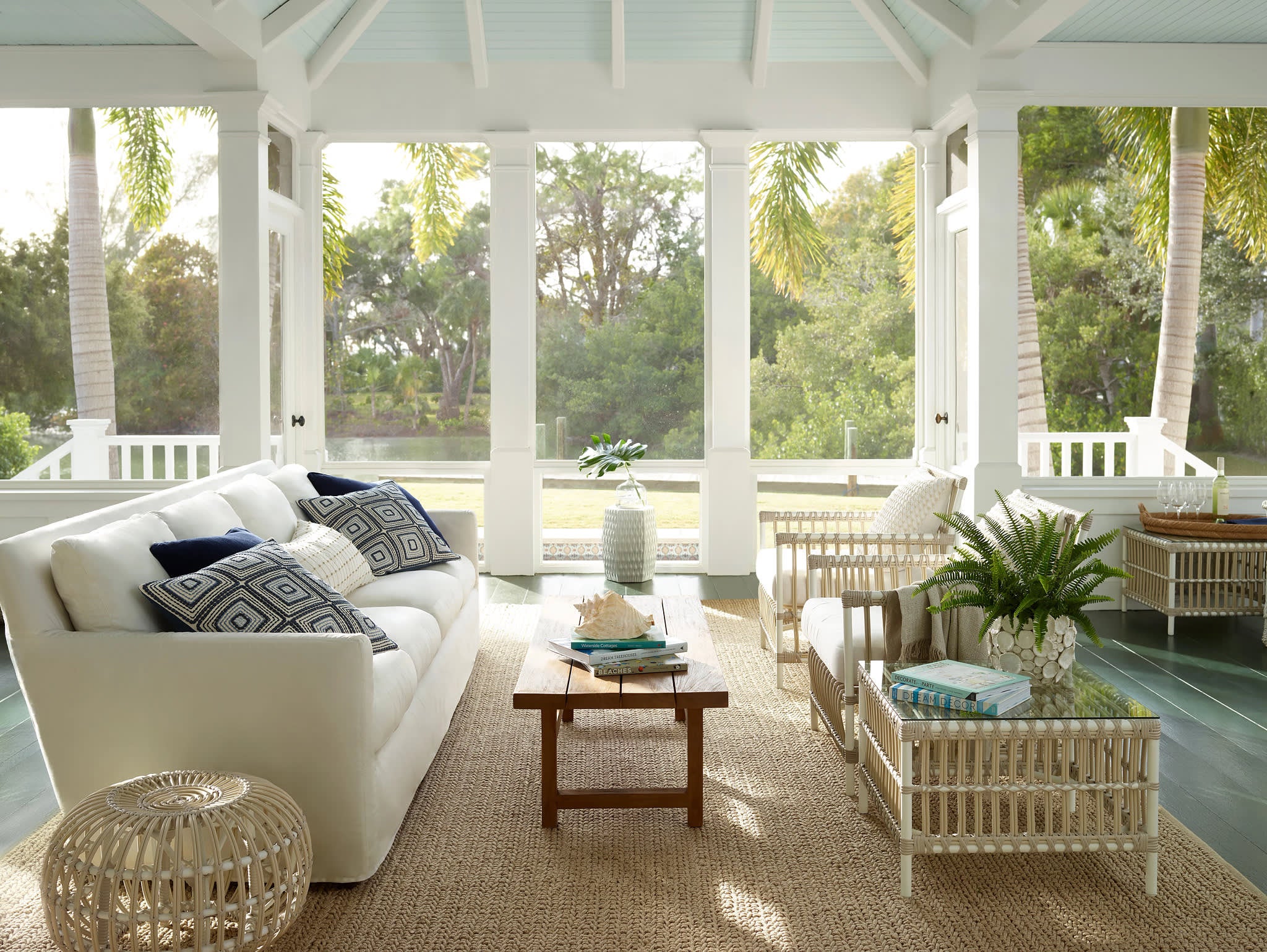 Veranda Handwoven Performance Rug | Natural - Image 3