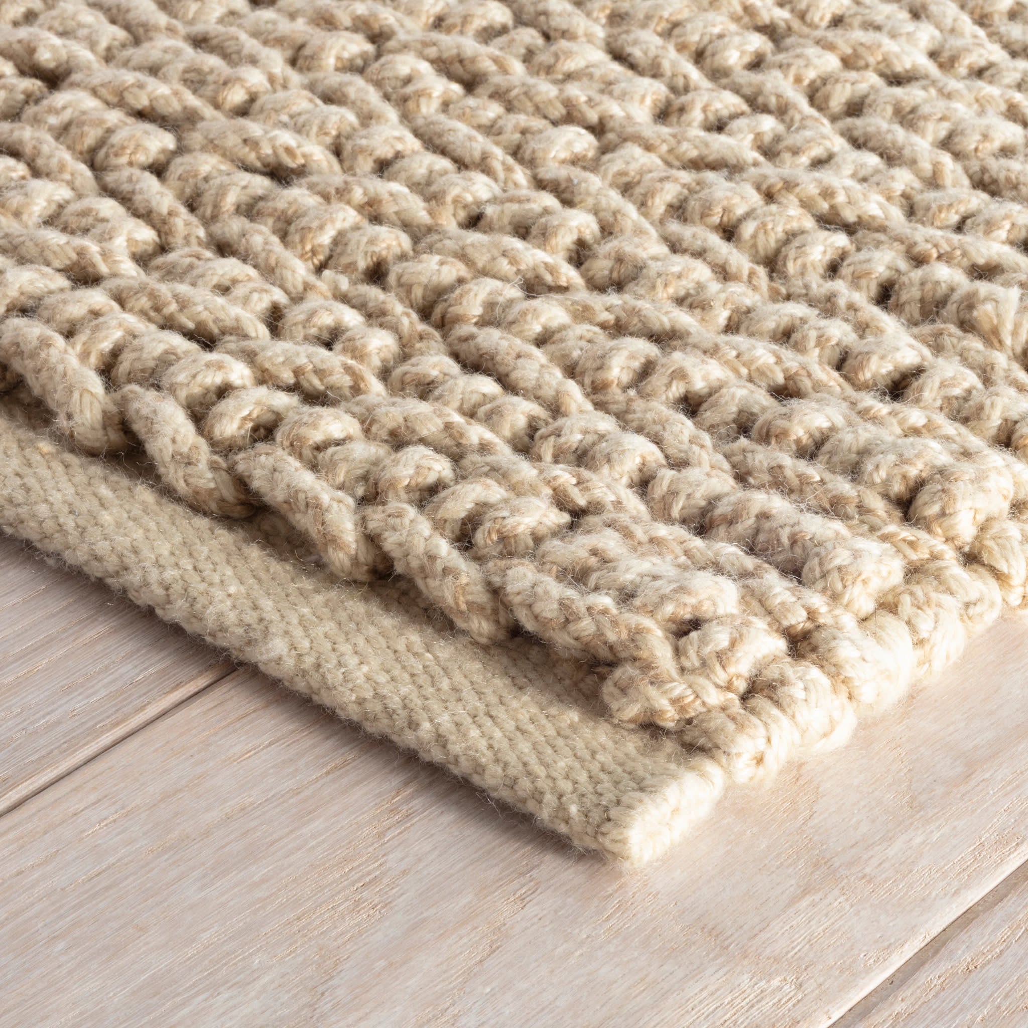 Veranda Handwoven Performance Rug | Natural - Image 7