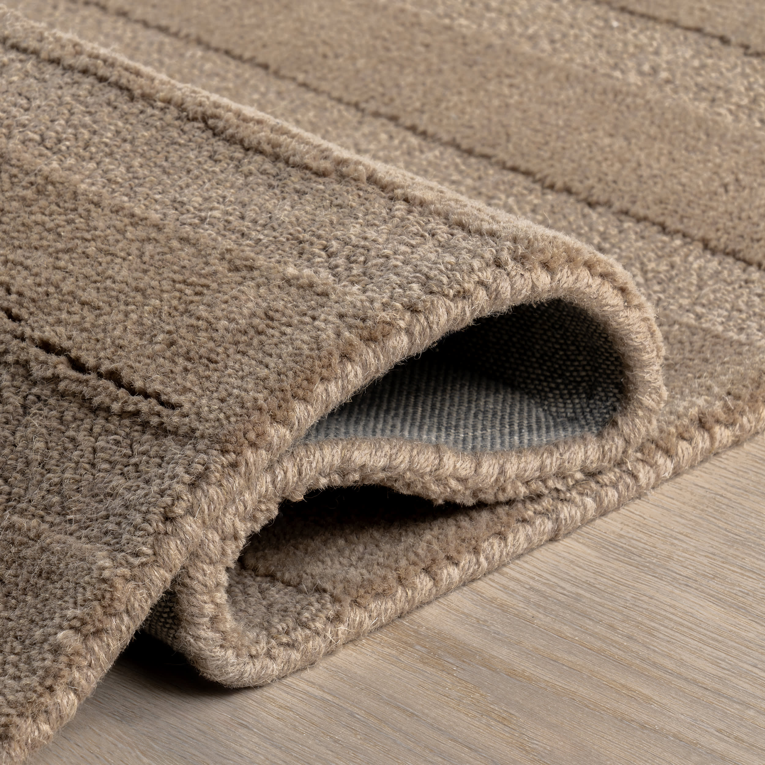 Vestry Striped Wool Rug | Brown - Image 10
