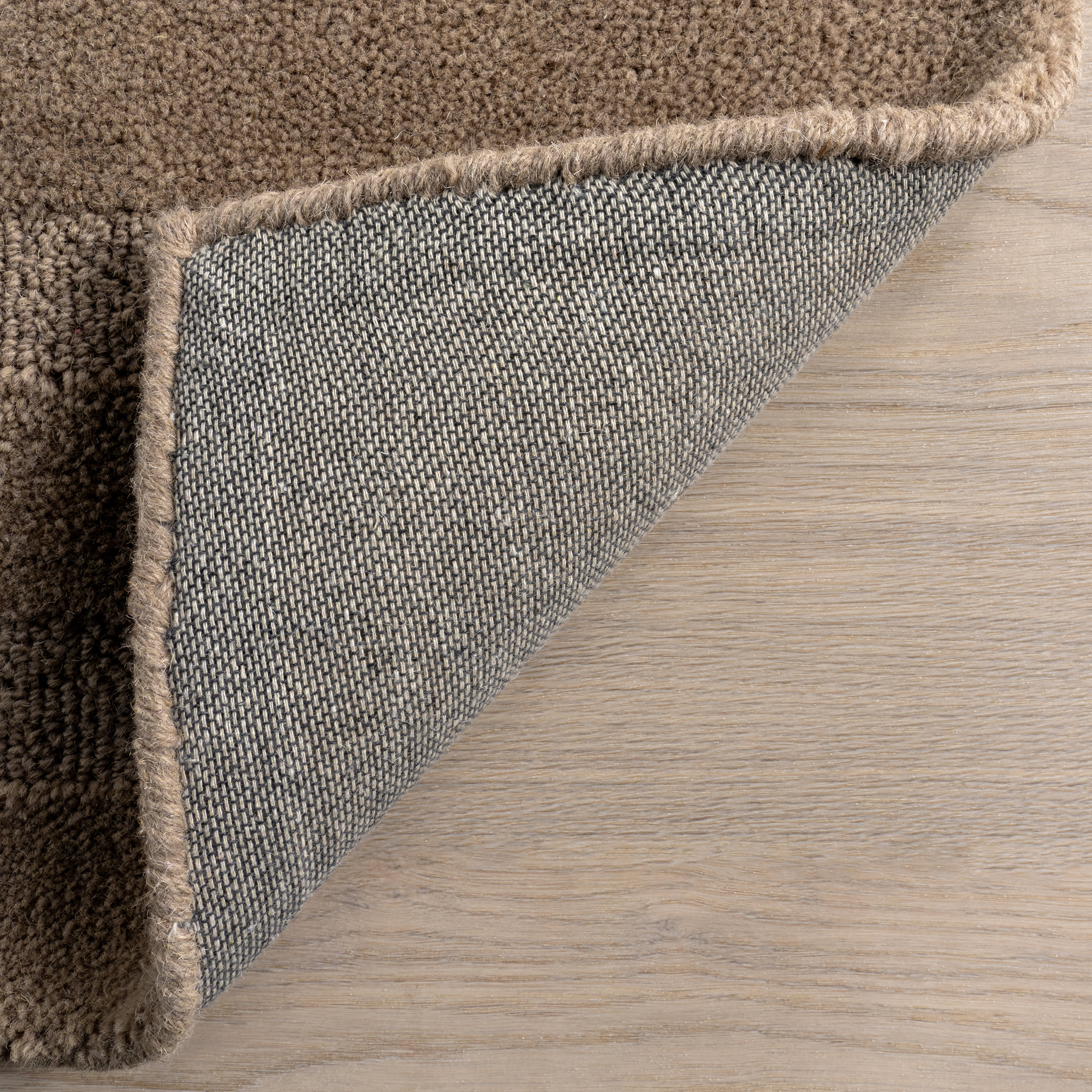 Vestry Striped Wool Rug | Brown - Image 7