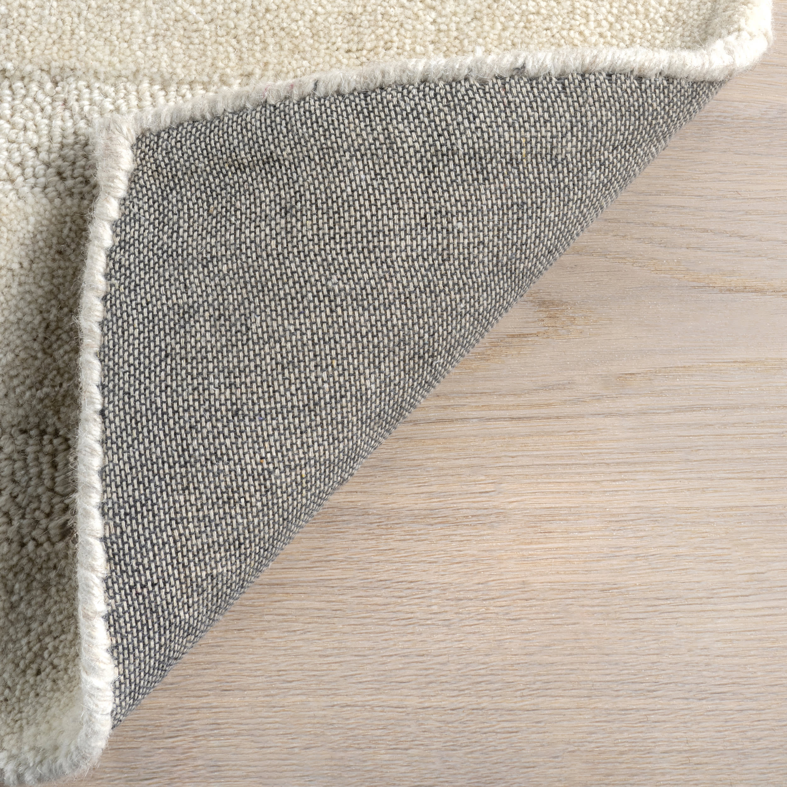 Vestry Striped Wool Rug | Ivory - Image 6