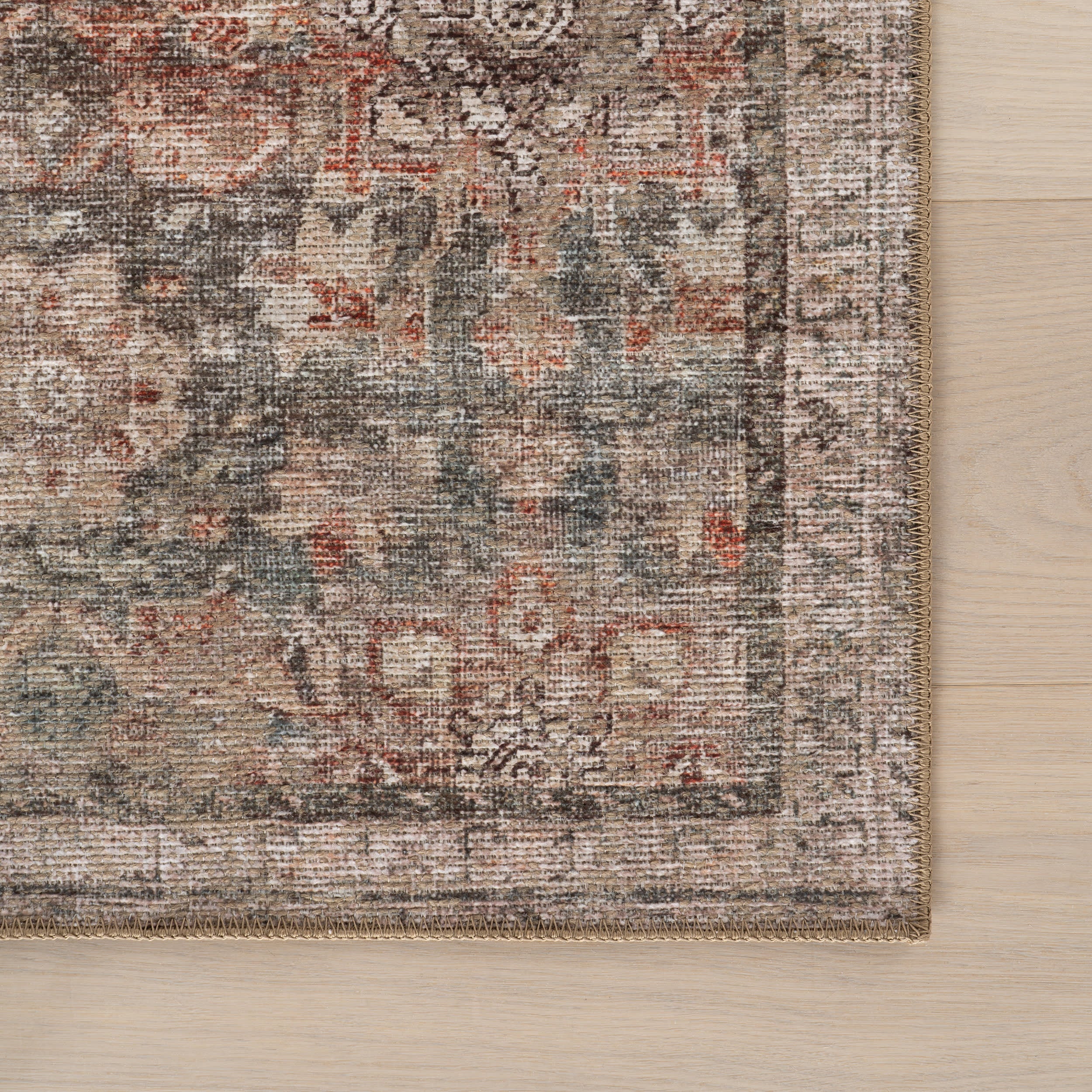 Via Floral and Paisley Rug | Multicolor - Image 4