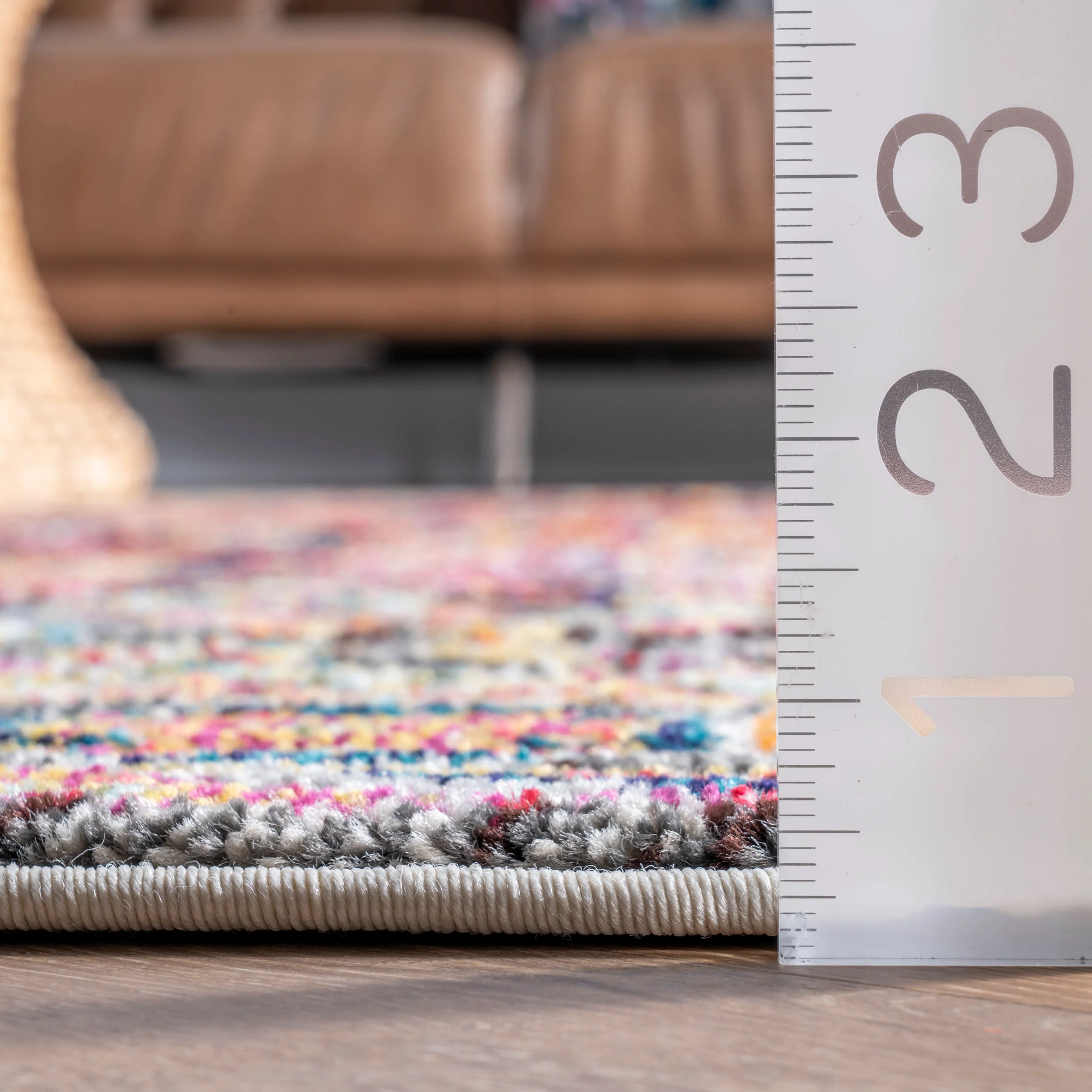 Vibrant Meadow Rug | Black - Image 5