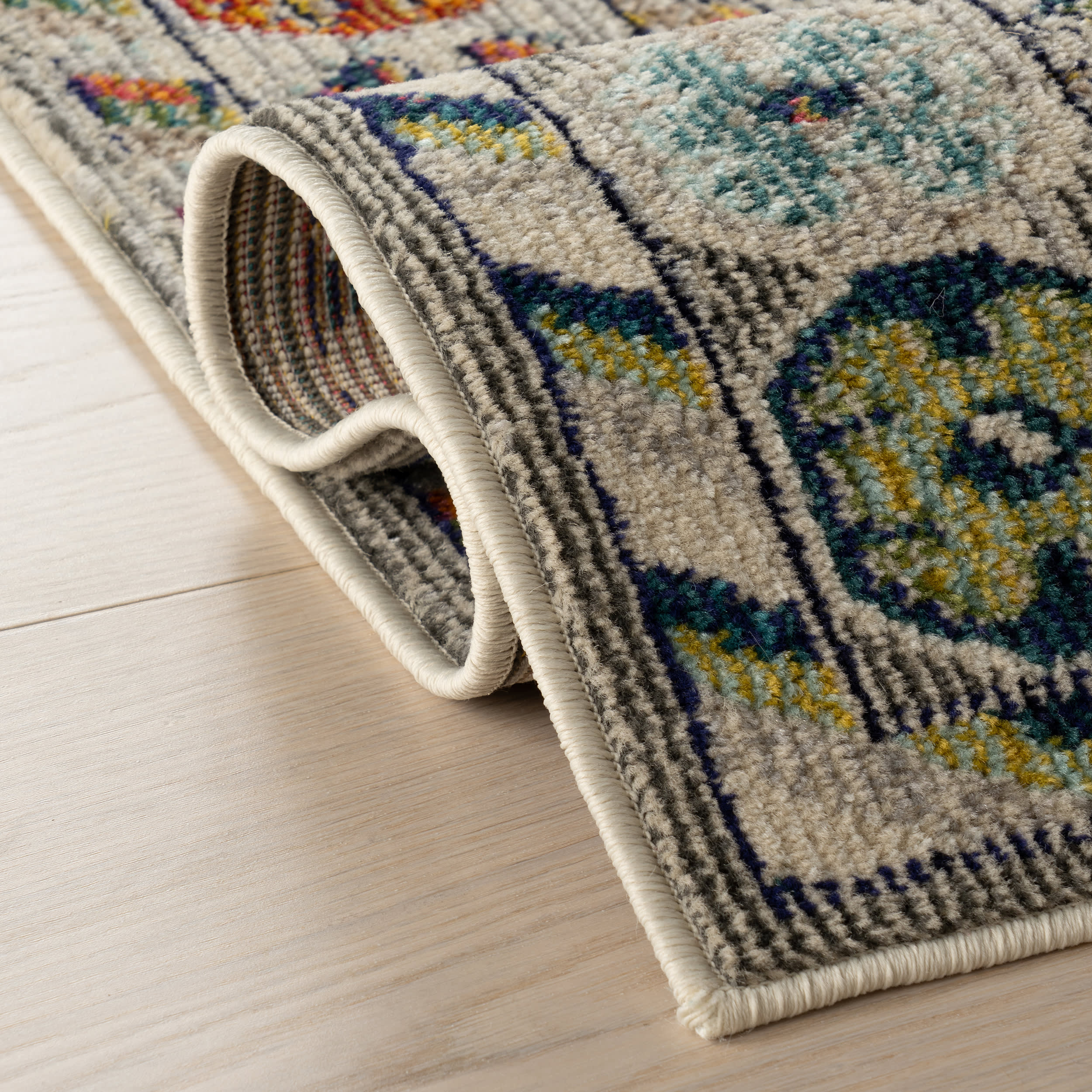 Vibrant Meadow Rug | Ivory Multicolor - Image 11