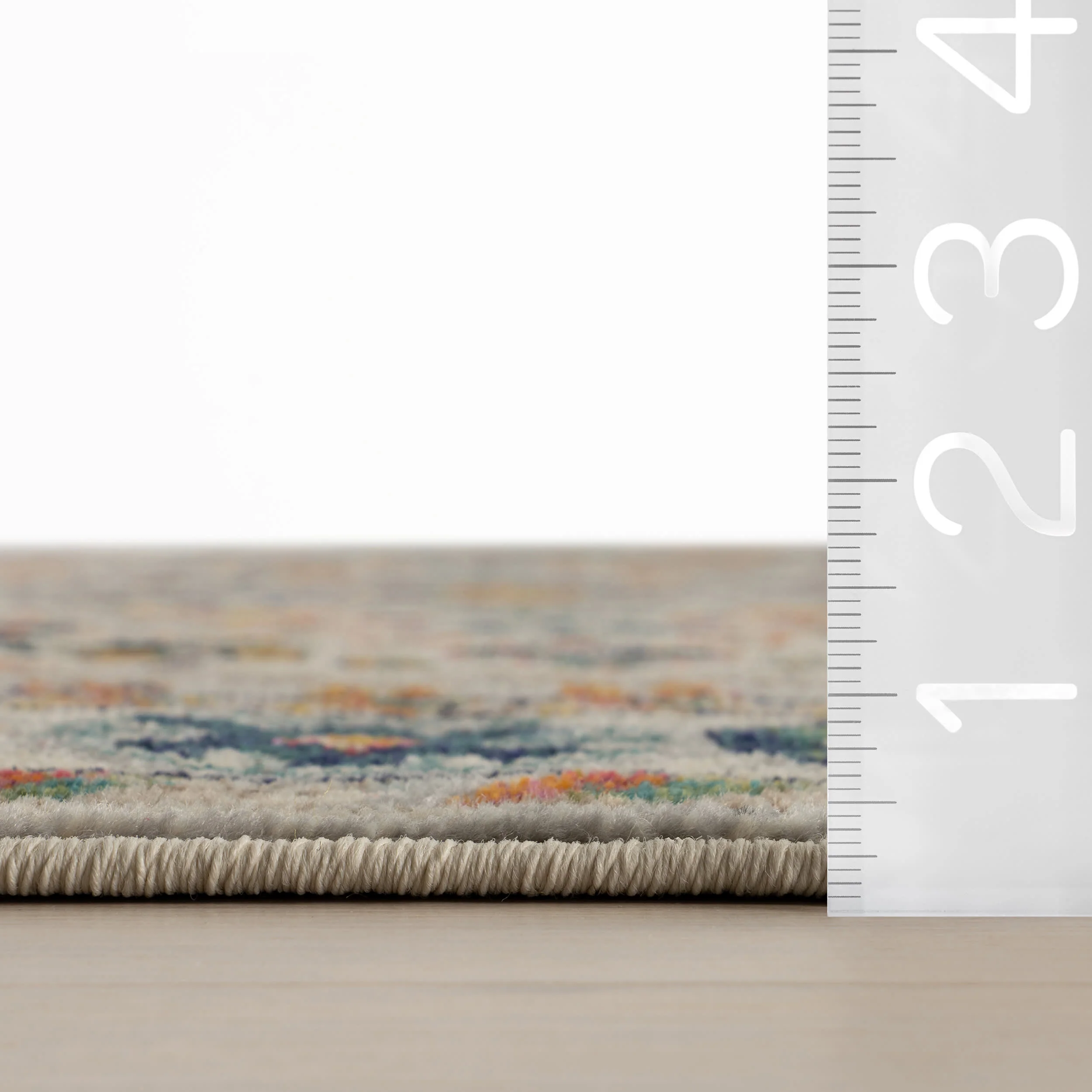 Vibrant Meadow Rug | Ivory Multicolor - Image 6