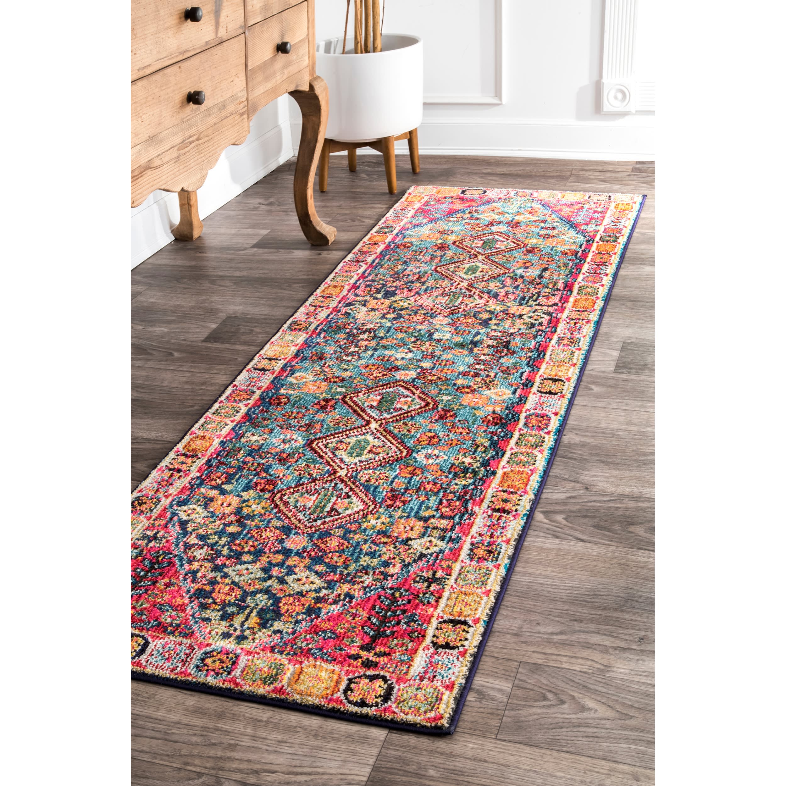 Vibrant Meadow Rug | Multicolor - Image 2
