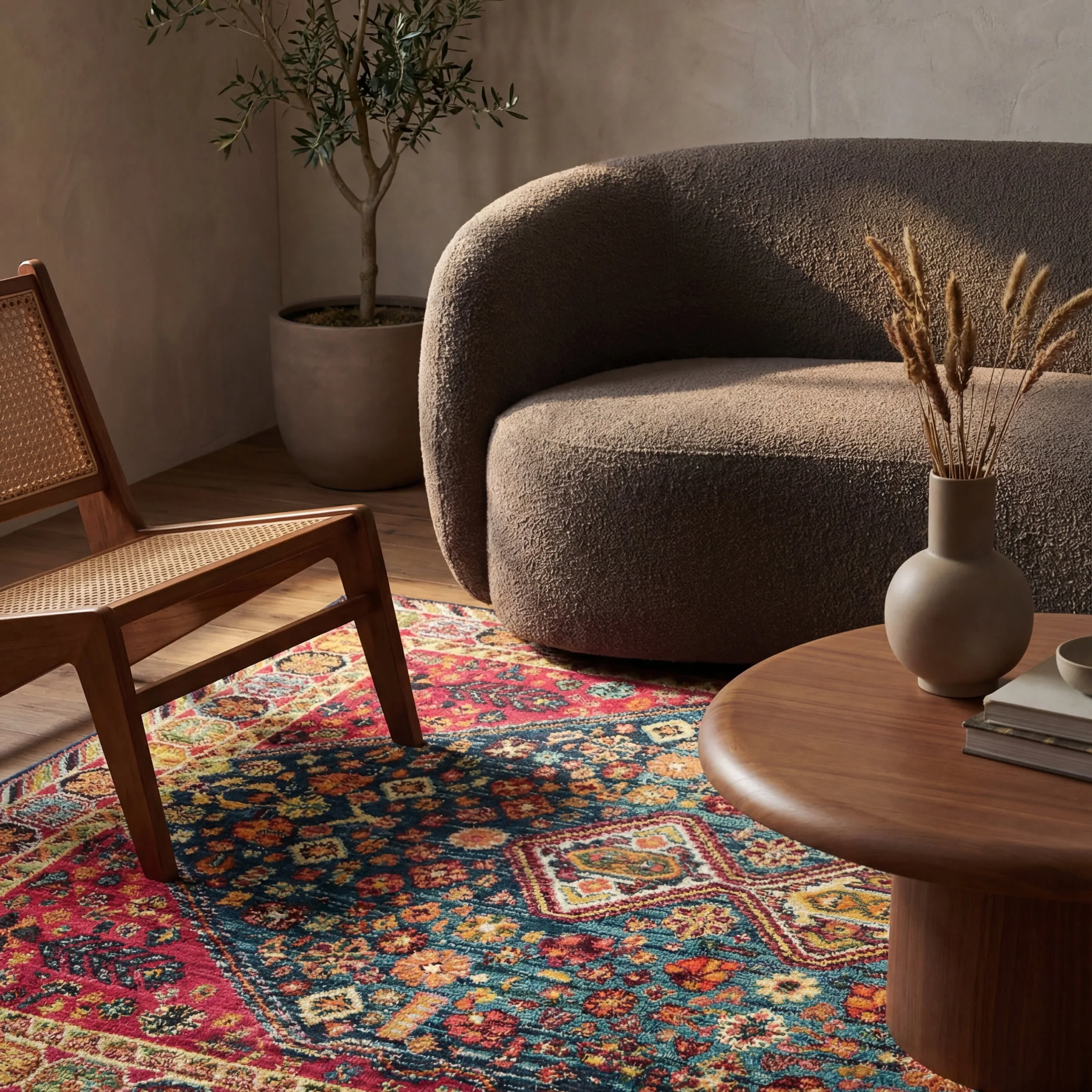 Vibrant Meadow Rug | Multicolor - Image 4