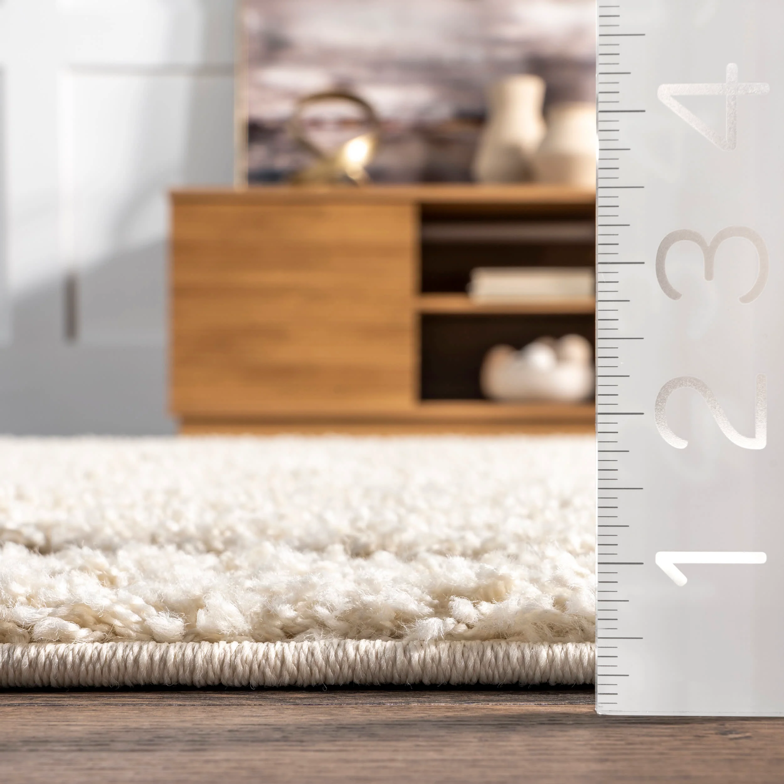 Vine Swirls Rug | Cream - Image 5