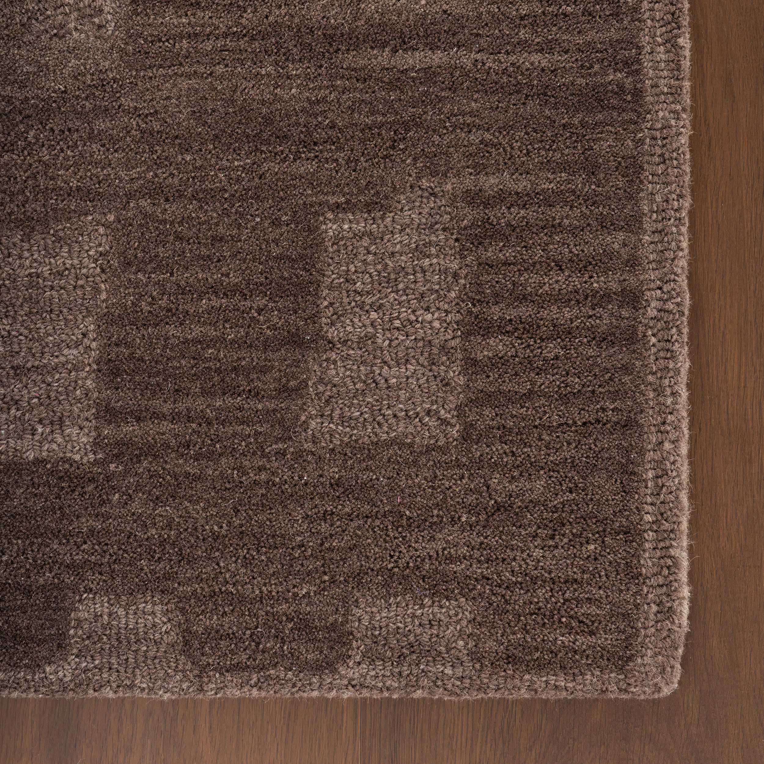 Vinel Modern Abstract Rug | Brown - Image 7