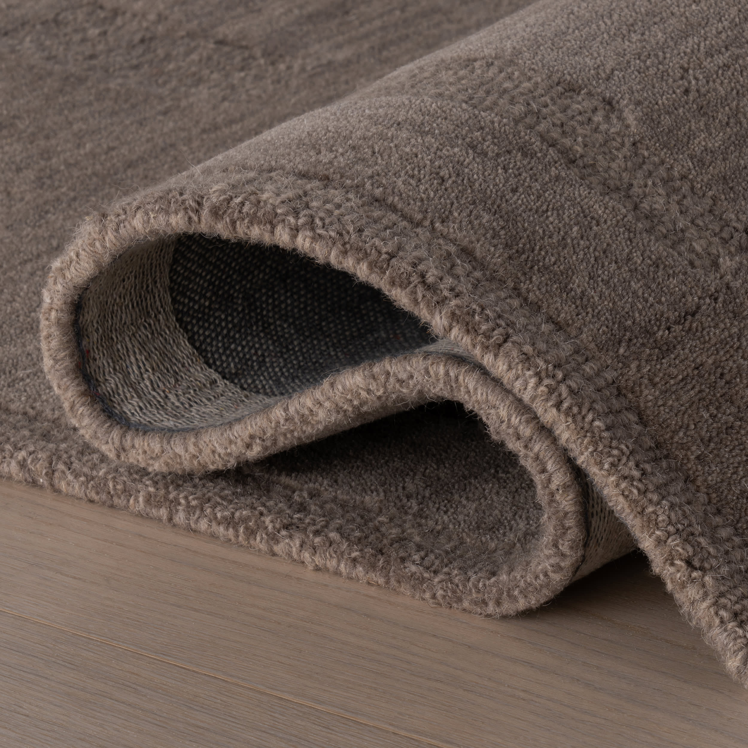Vinel Modern Abstract Rug | Taupe - Image 4