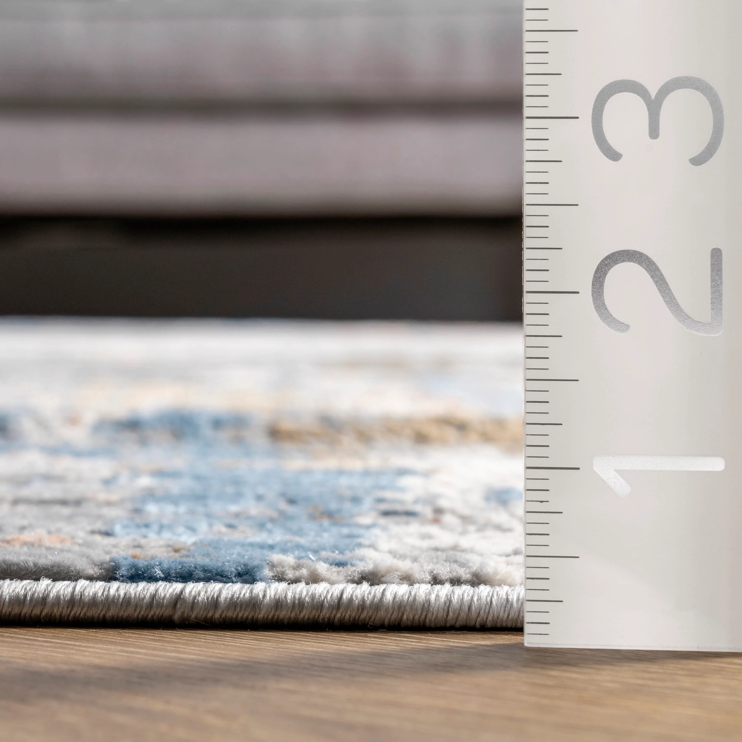 Vintage Abstract Rug | Light Grey - Image 5