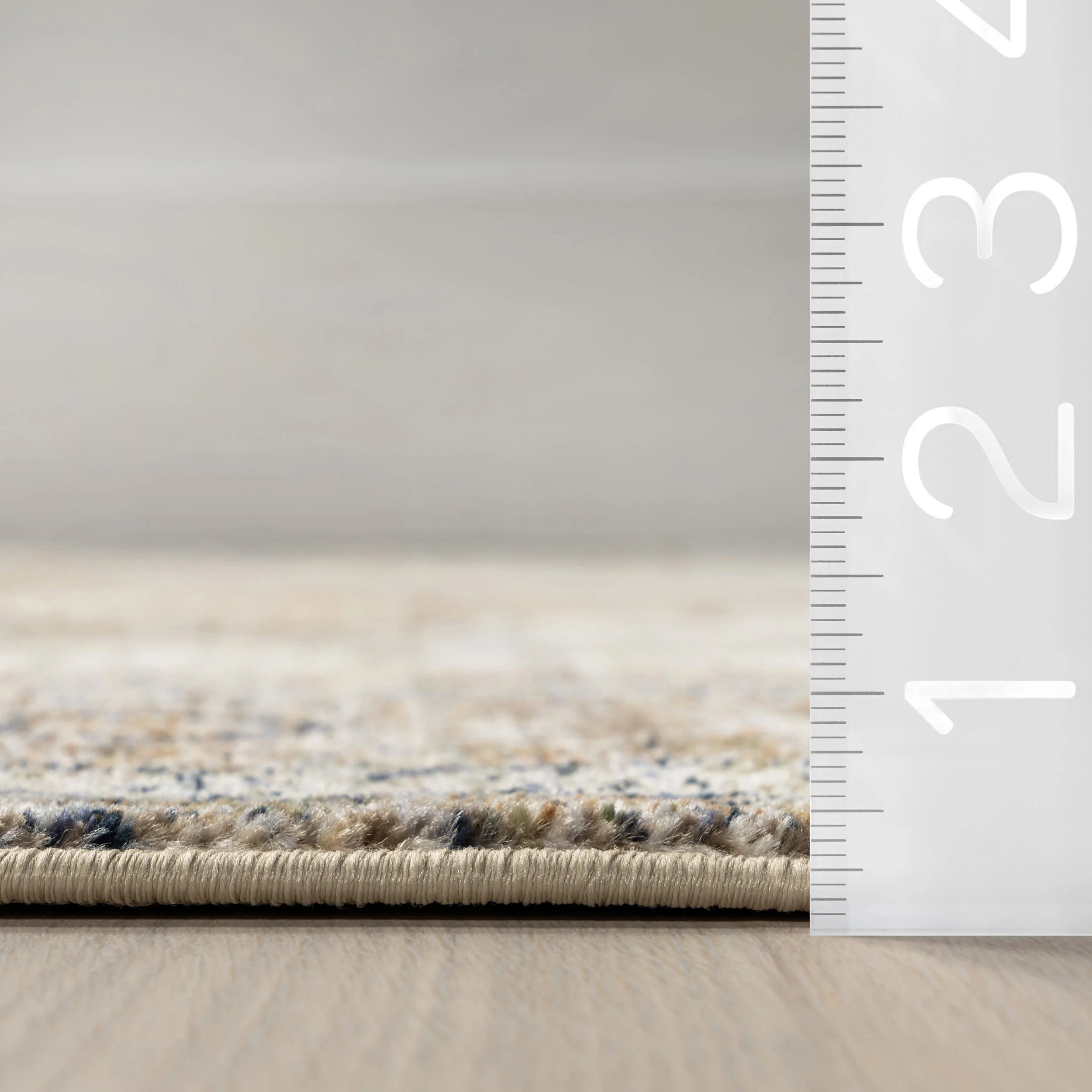 Vintage Medallion Fringe Rug | Brown - Image 6
