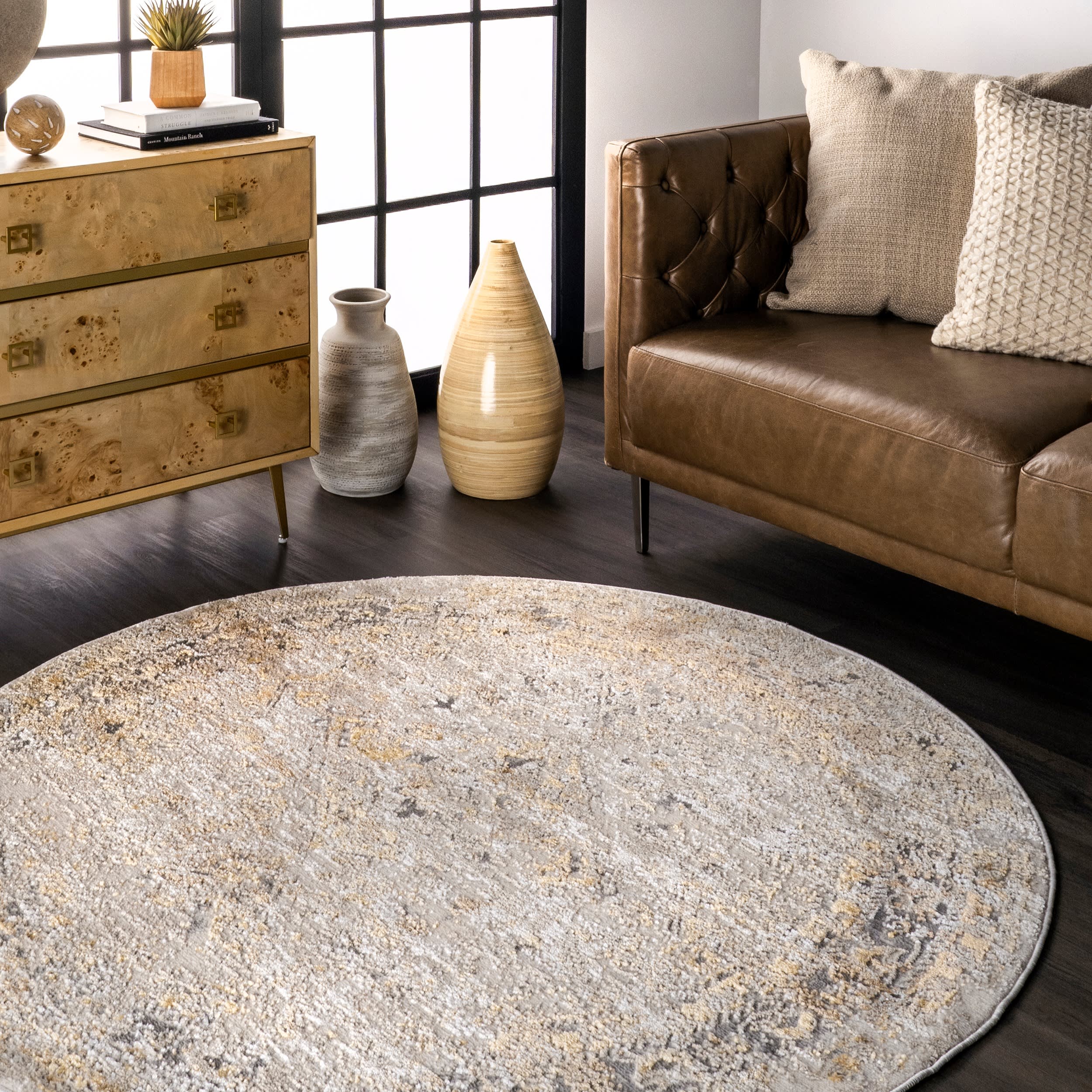 Vintage Medallion Rug | Gold - Image 2