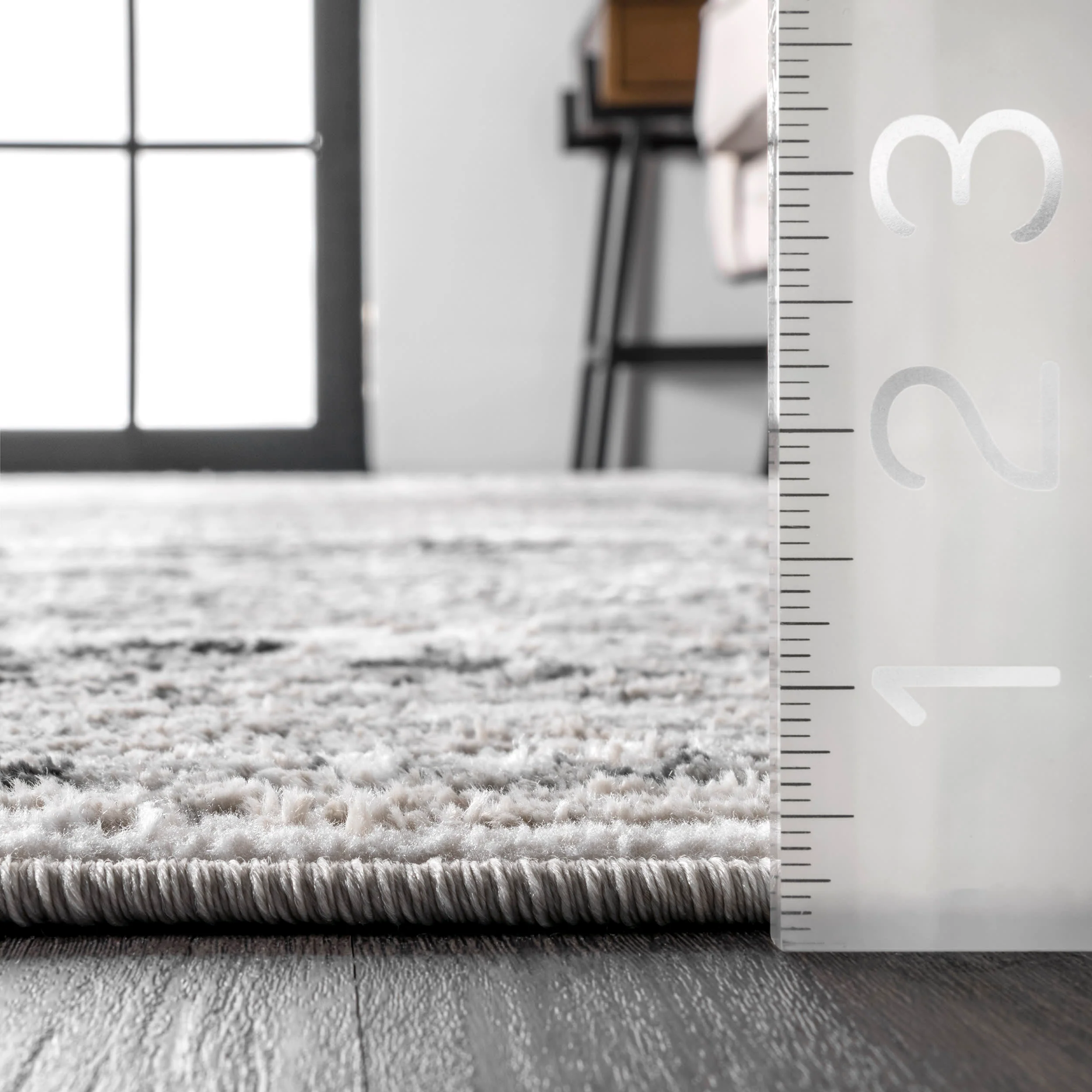 Vintage Medallion Rug | Grey - Image 5
