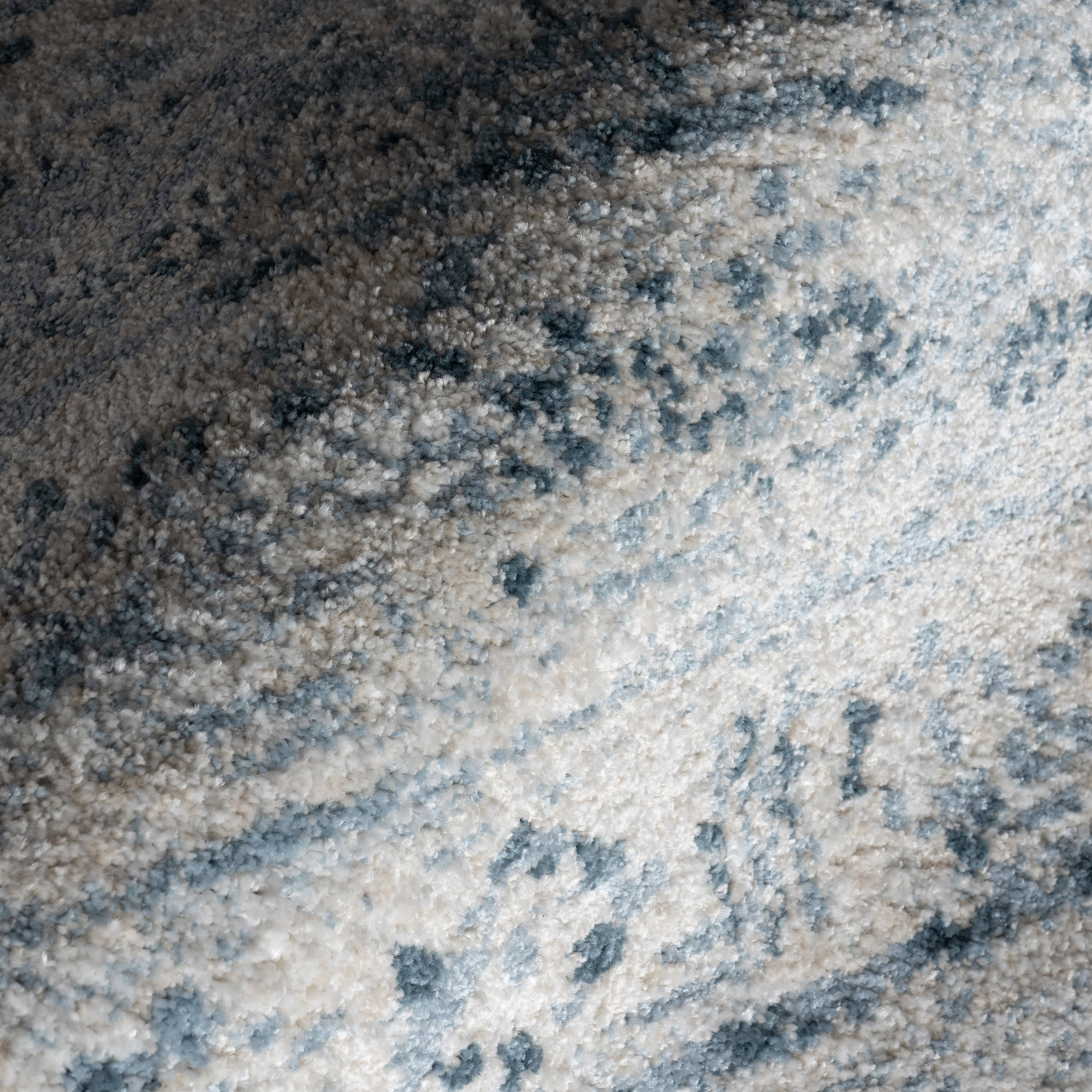Vintage Moroccan Rug | Blue - Image 3