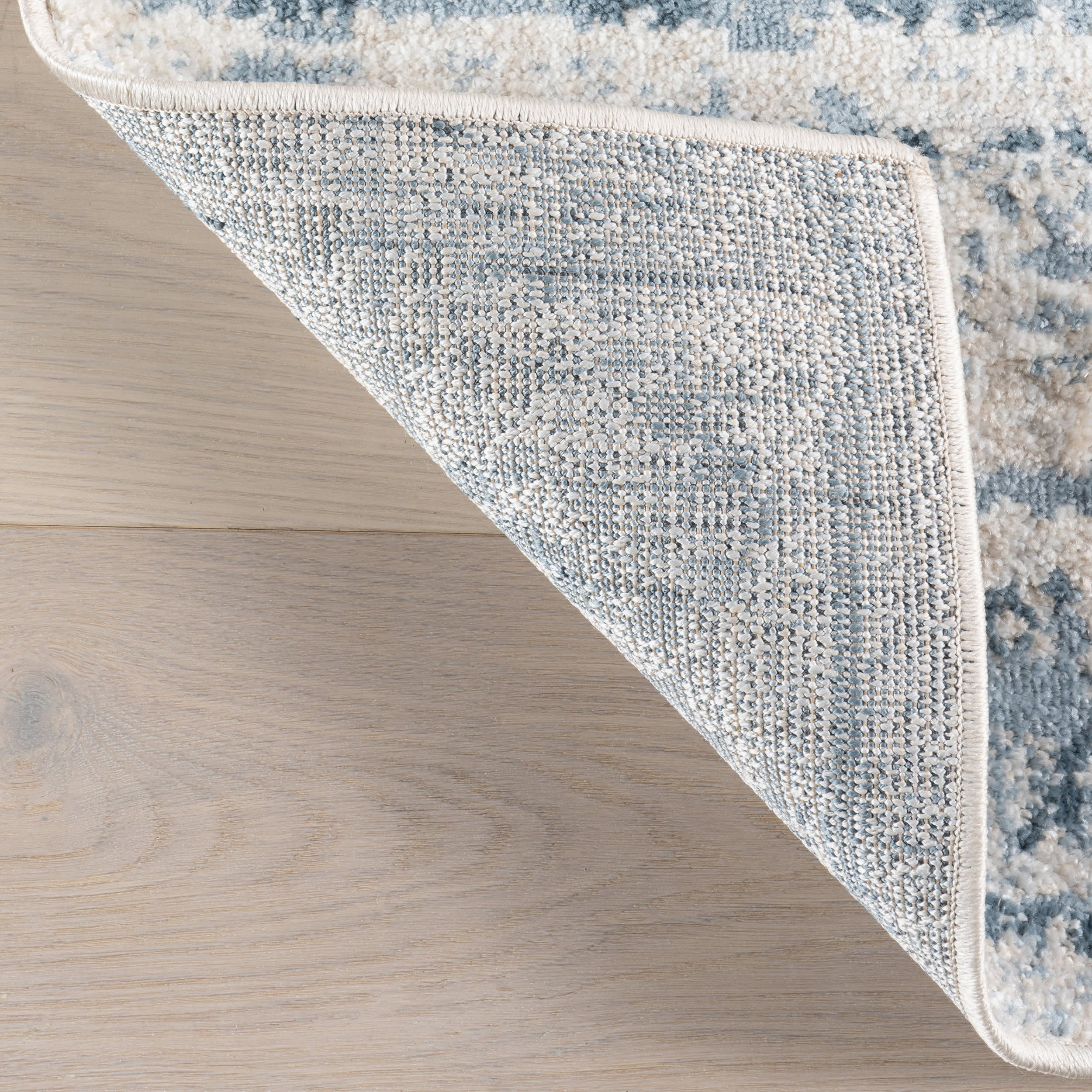 Vintage Moroccan Rug | Blue - Image 7