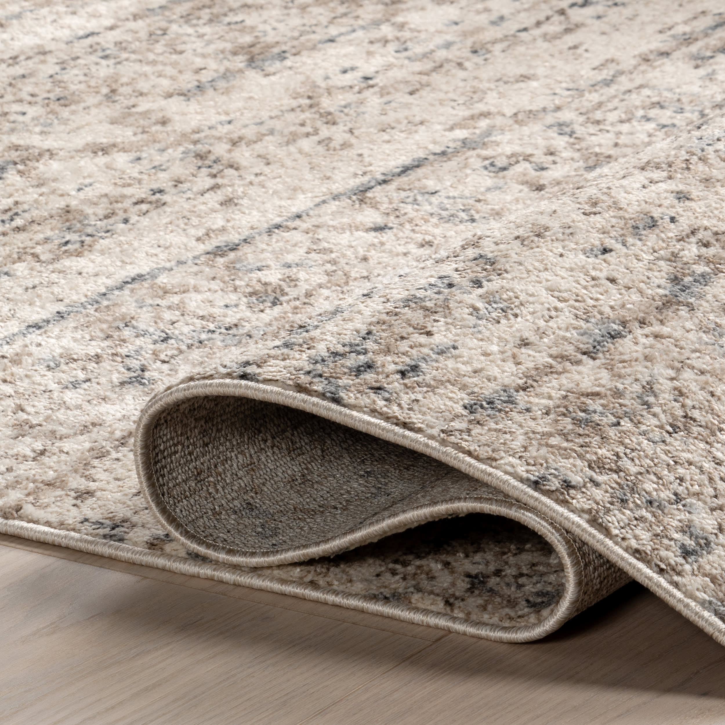 Vintage Moroccan Rug | Light Grey - Image 8