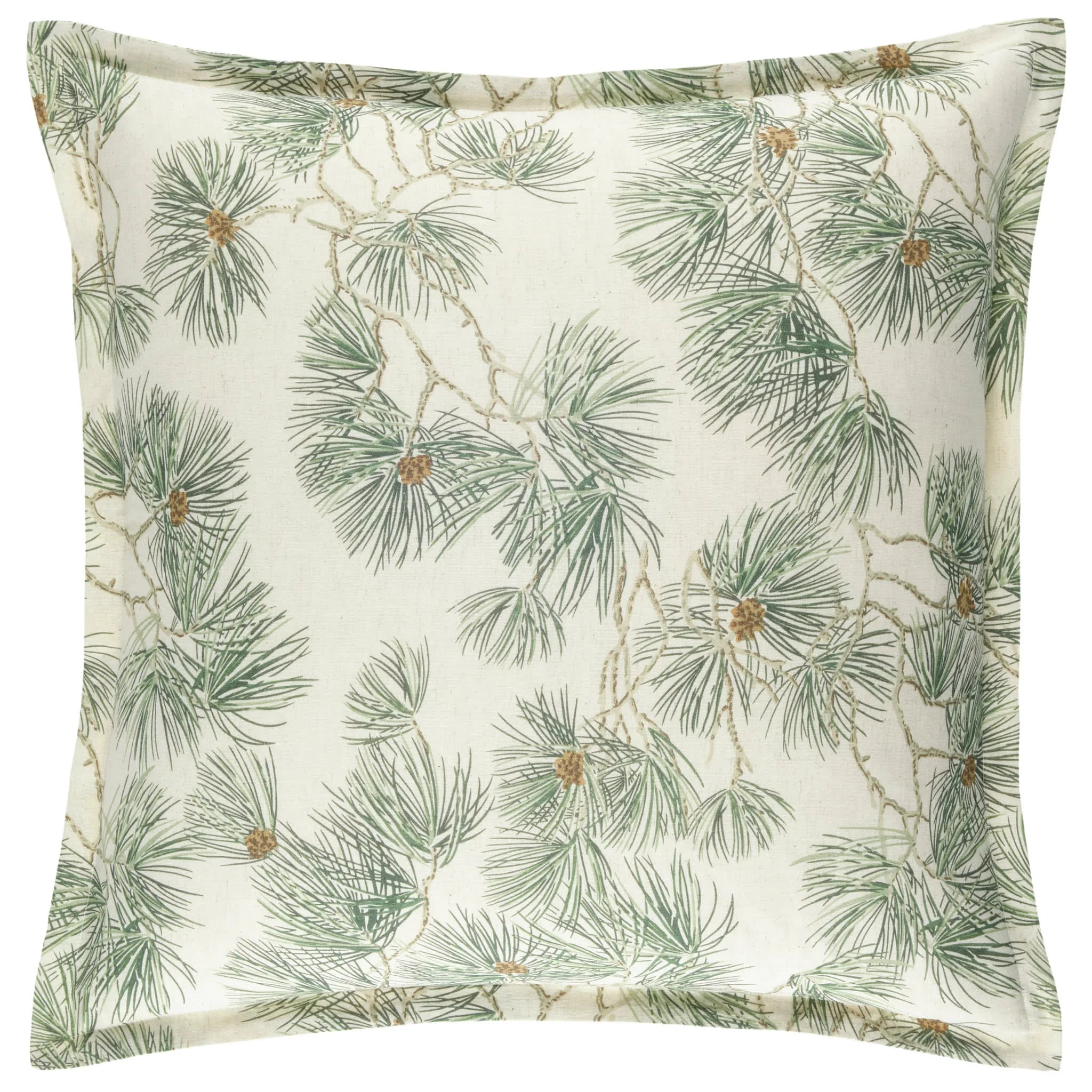 Vintage Pine Boughs Sham | Natural - Image 4