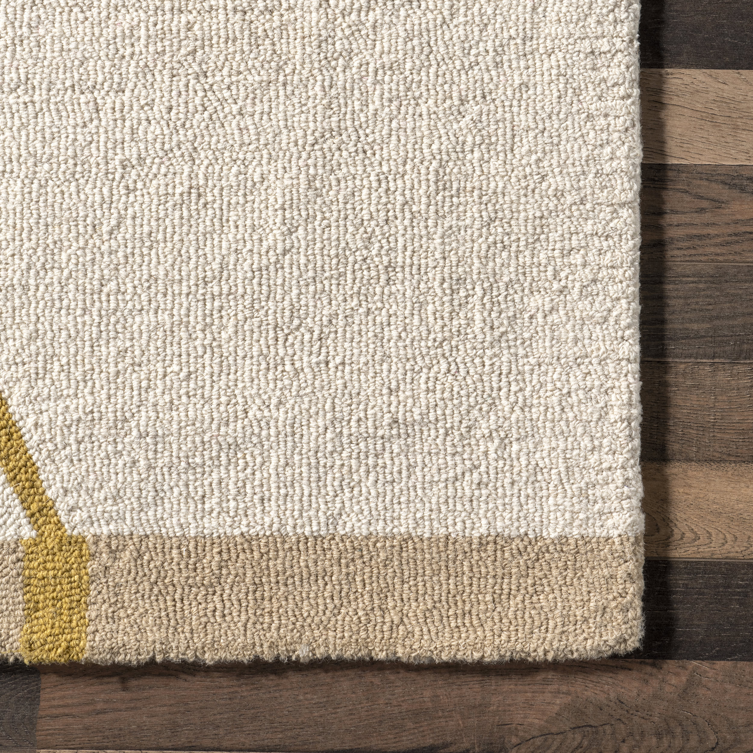 Violette Colorful Waves Rug | Ivory - Image 3