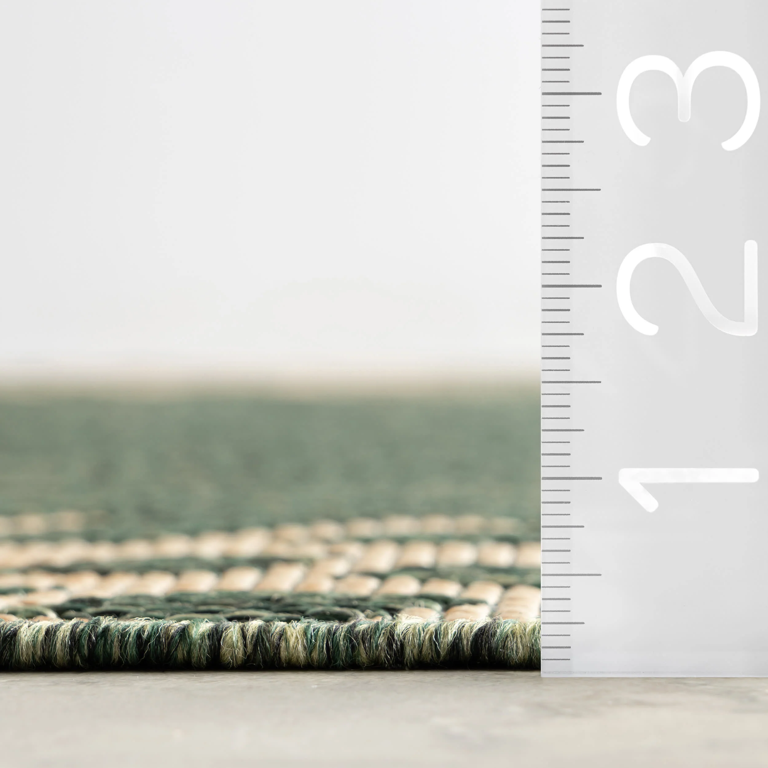 Vionne Bordered Indoor/Outdoor Rug | Green - Image 5