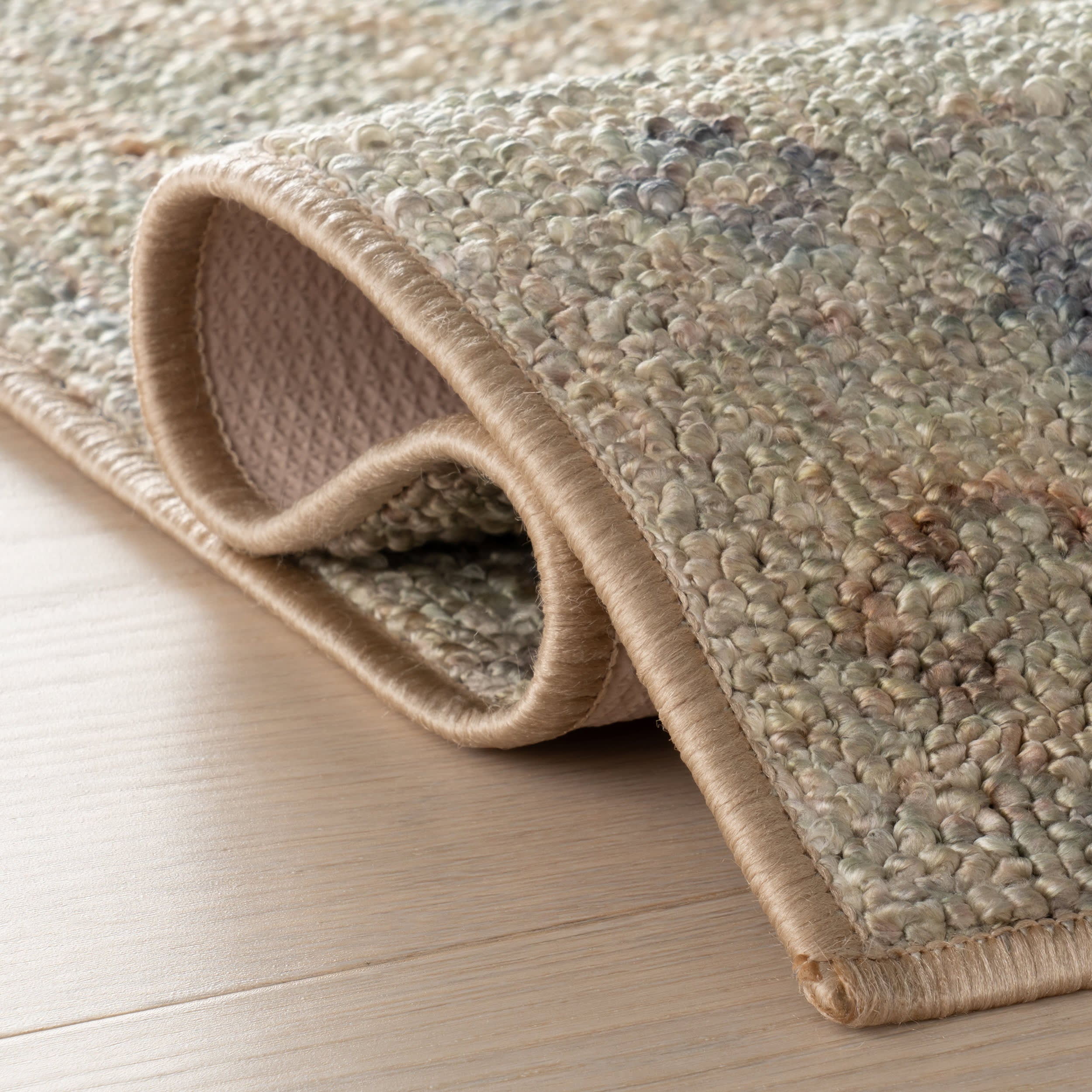 Viret Traditional Bordered Washable Rug | Blue - Image 11