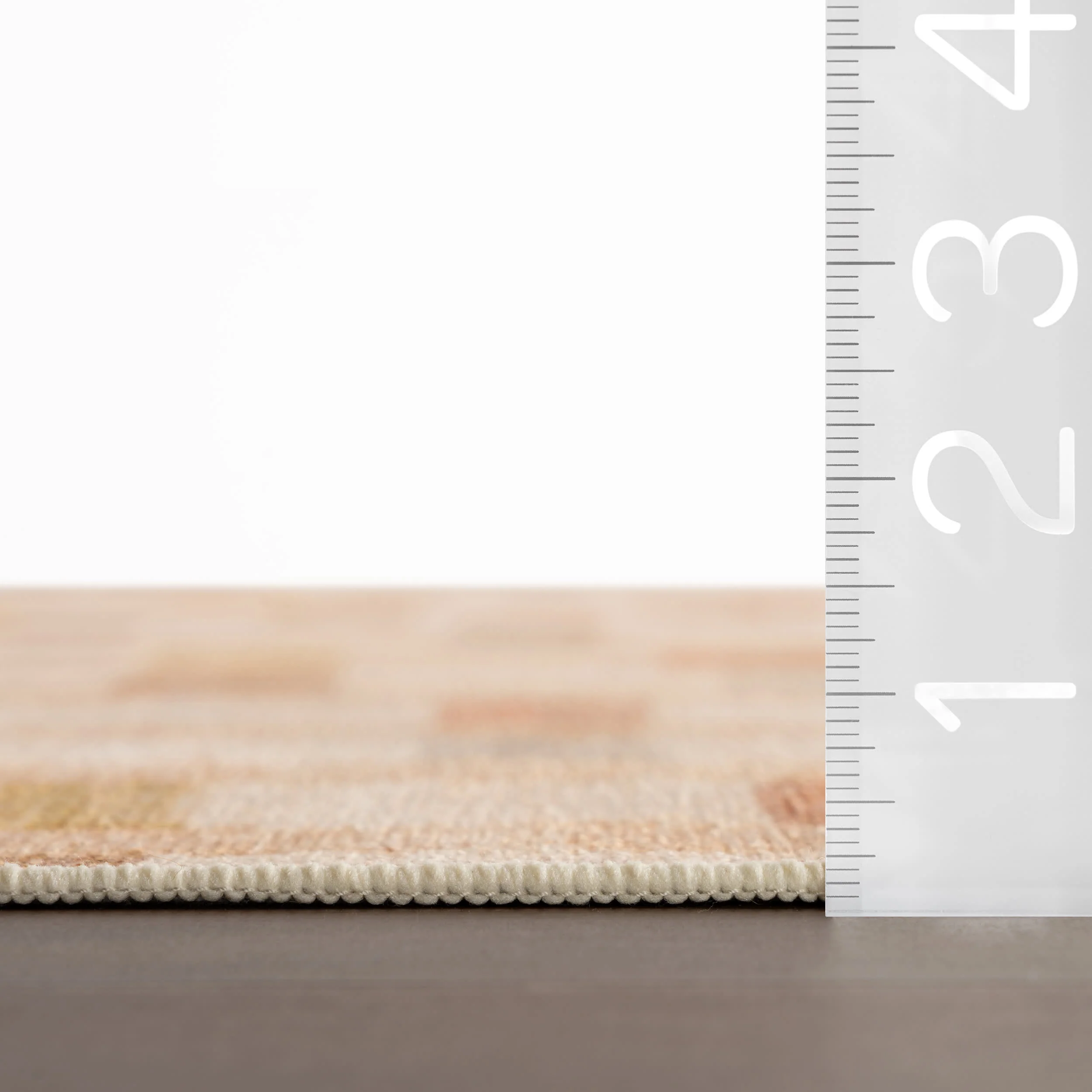 Virey Bohemian Geometric Washable Rug | Multicolor - Image 8