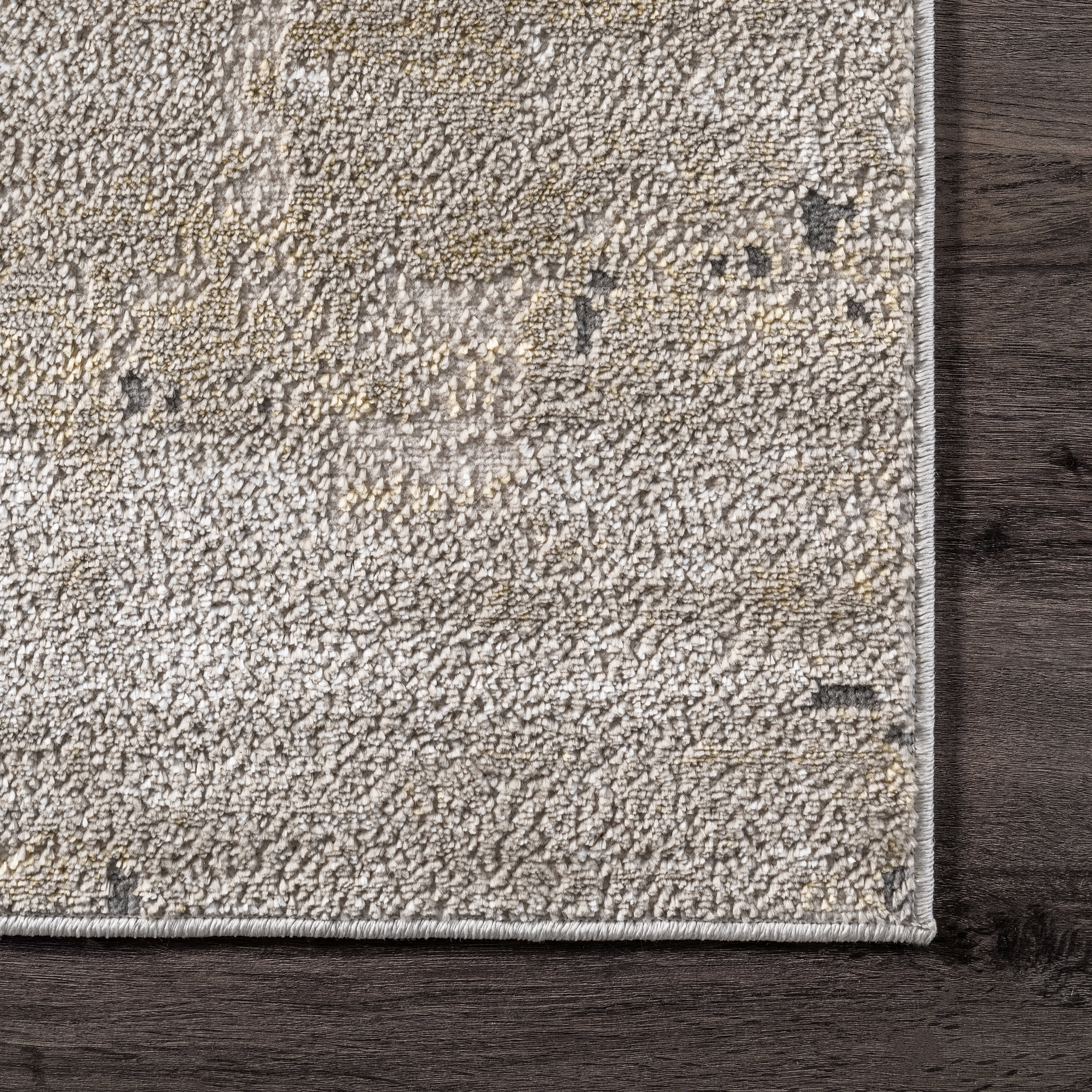 Vivian Mottled Abstract Rug | Beige - Image 3