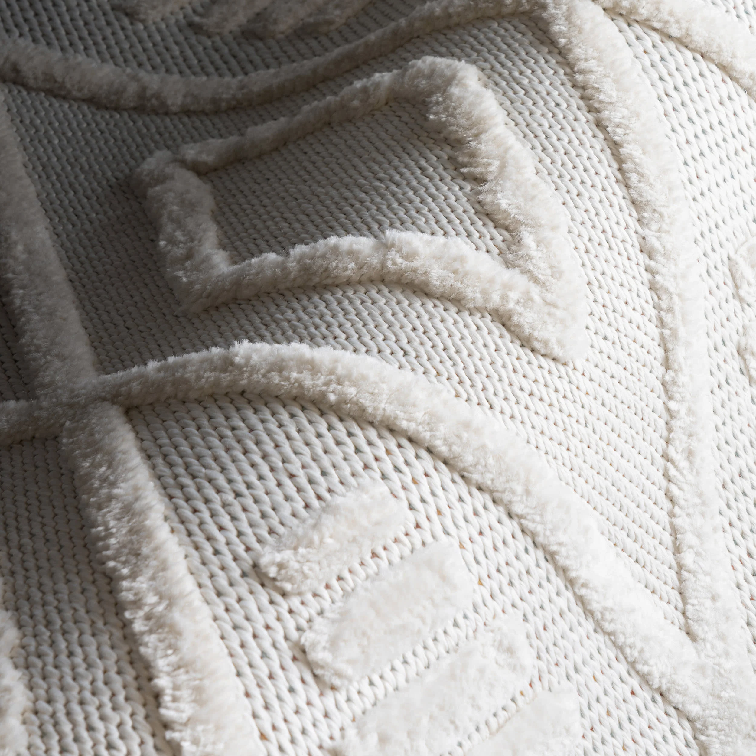 Viviana Trellis Rug | Cream - Image 3