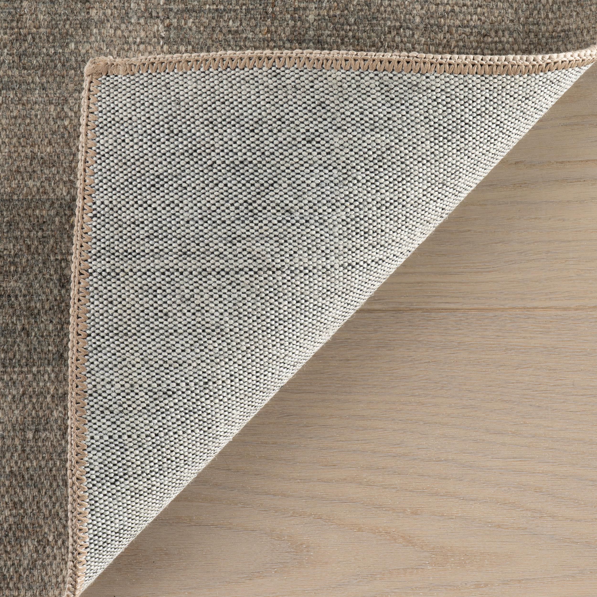 Walker Checkered Washable Rug by Nate Berkus | Khaki - Image 6