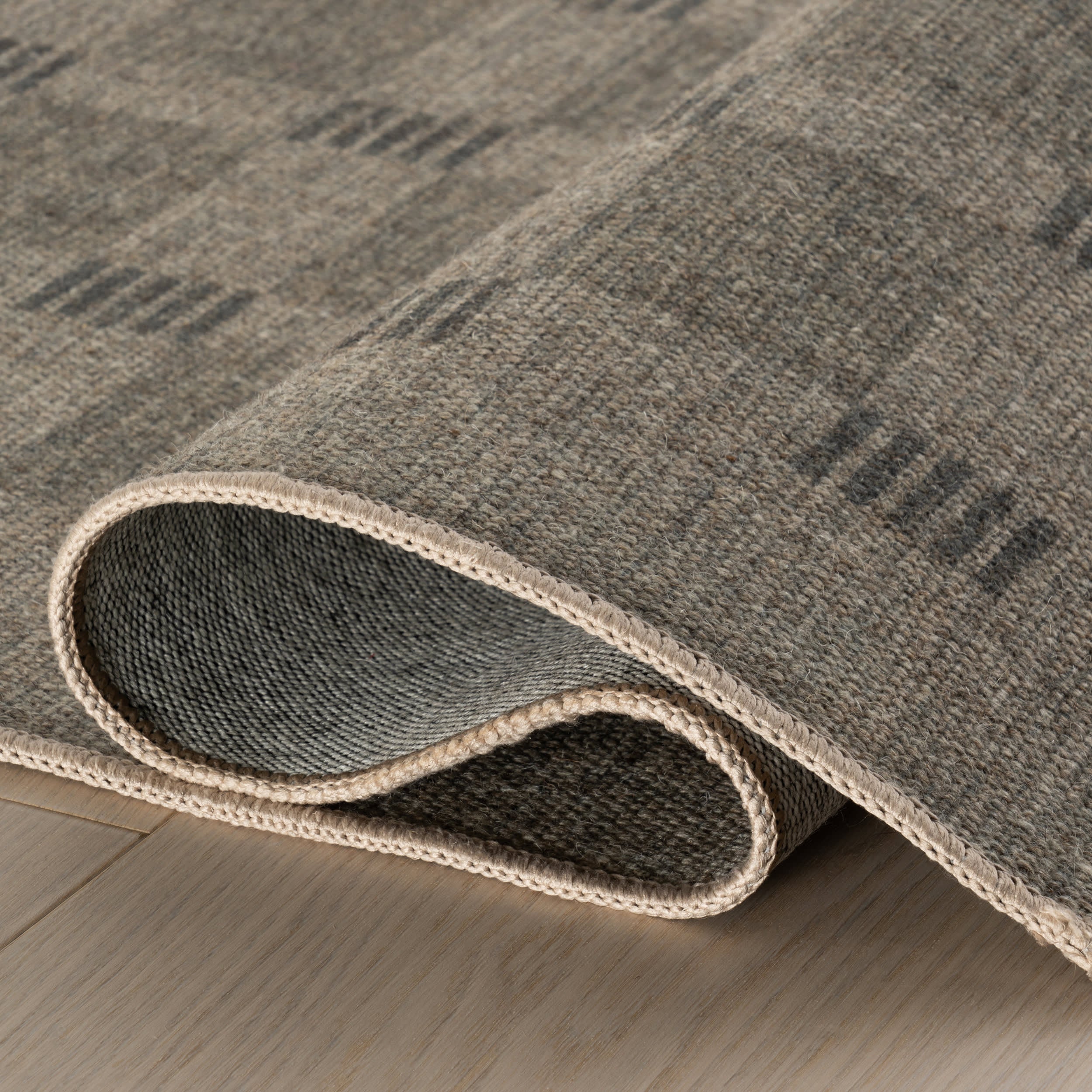 Walker Checkered Washable Rug by Nate Berkus | Khaki - Image 8