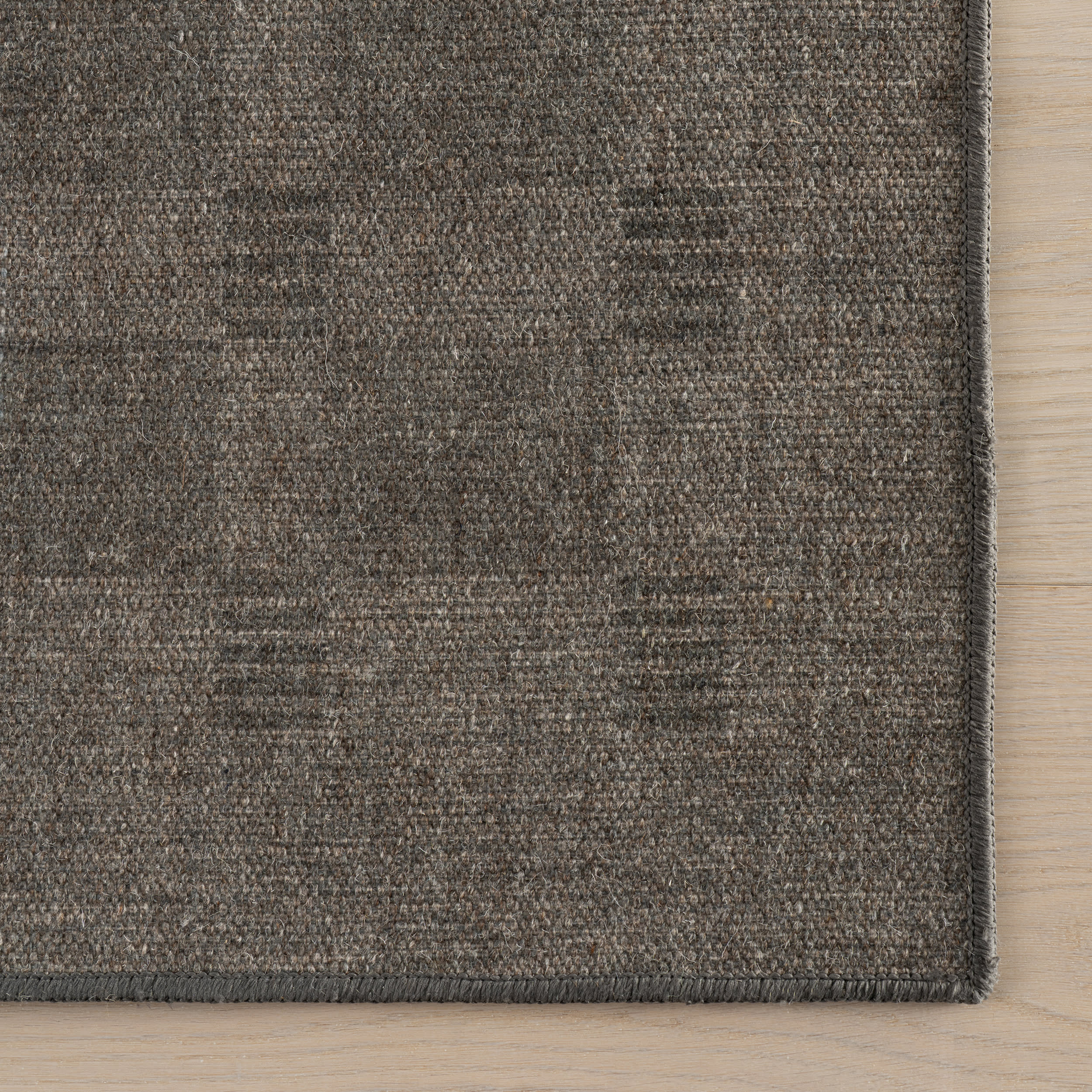 Walker Checkered Washable Rug by Nate Berkus | Charcoal - Image 4