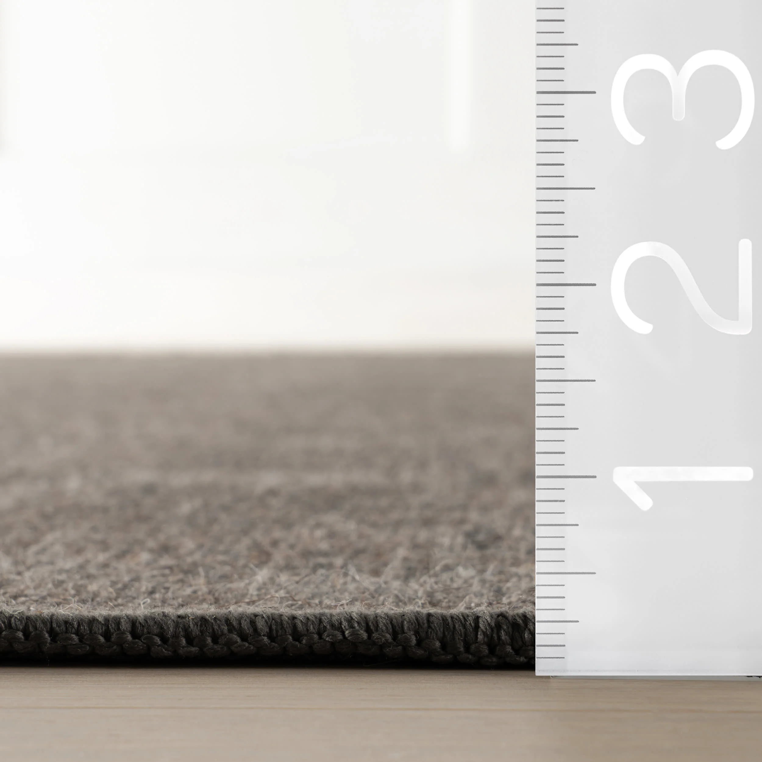 Walker Checkered Washable Rug by Nate Berkus | Charcoal - Image 5