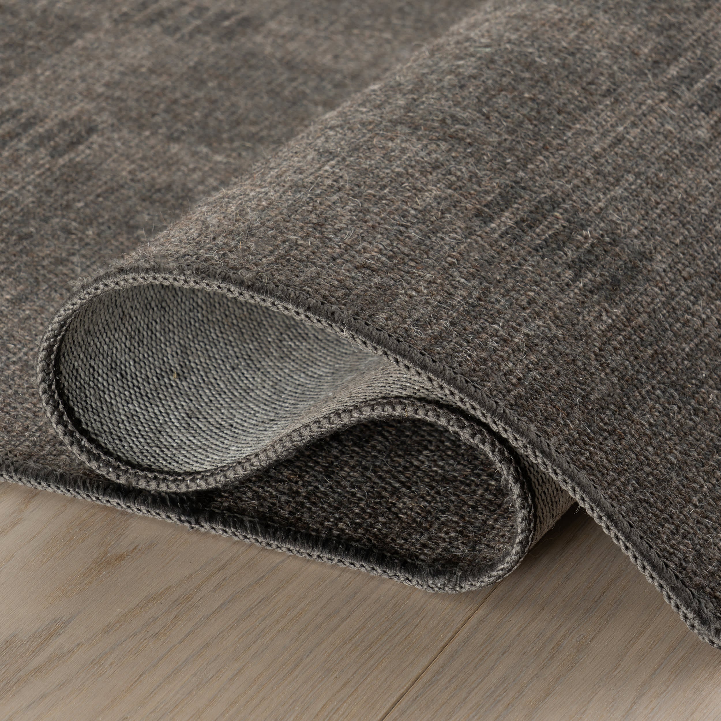 Walker Checkered Washable Rug by Nate Berkus | Charcoal - Image 8