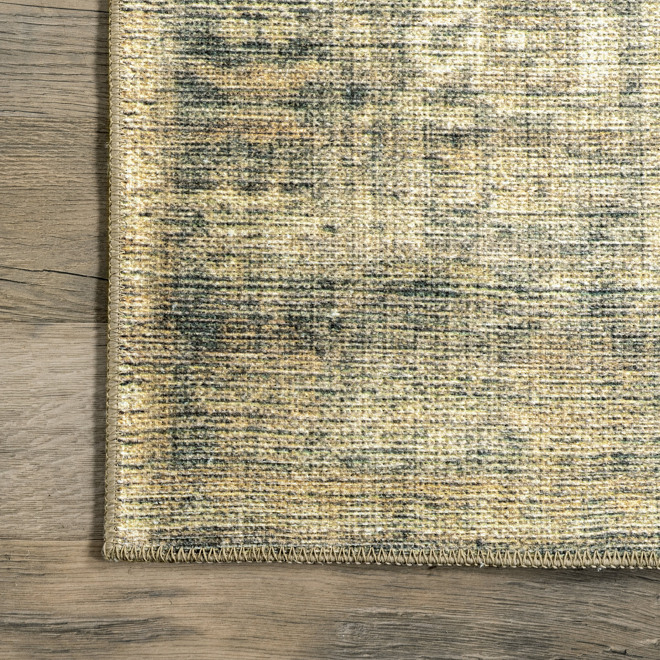 Washable Framed Trellis Rug | Beige - Image 3