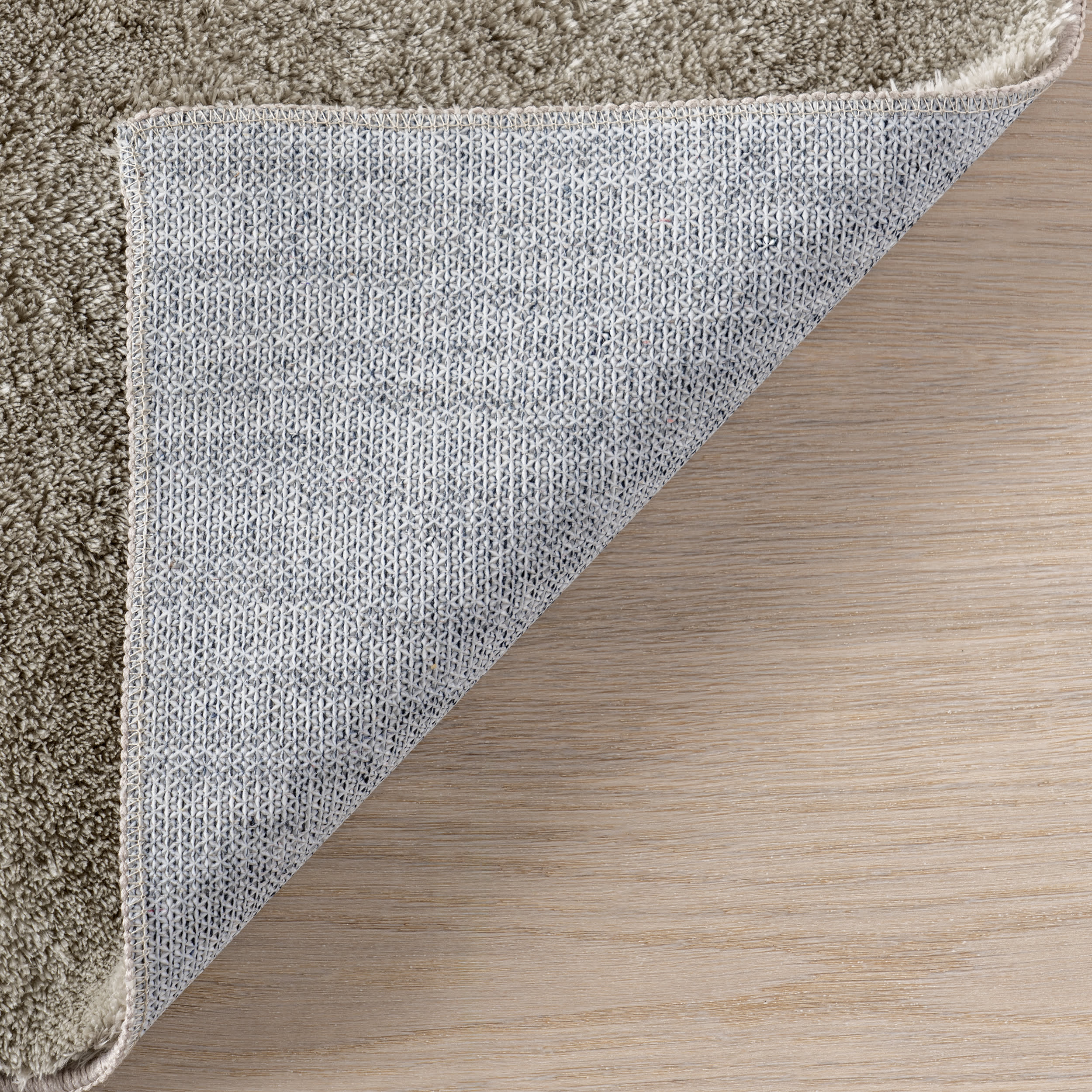 Washable Solid Shag Rug | Beige - Image 7