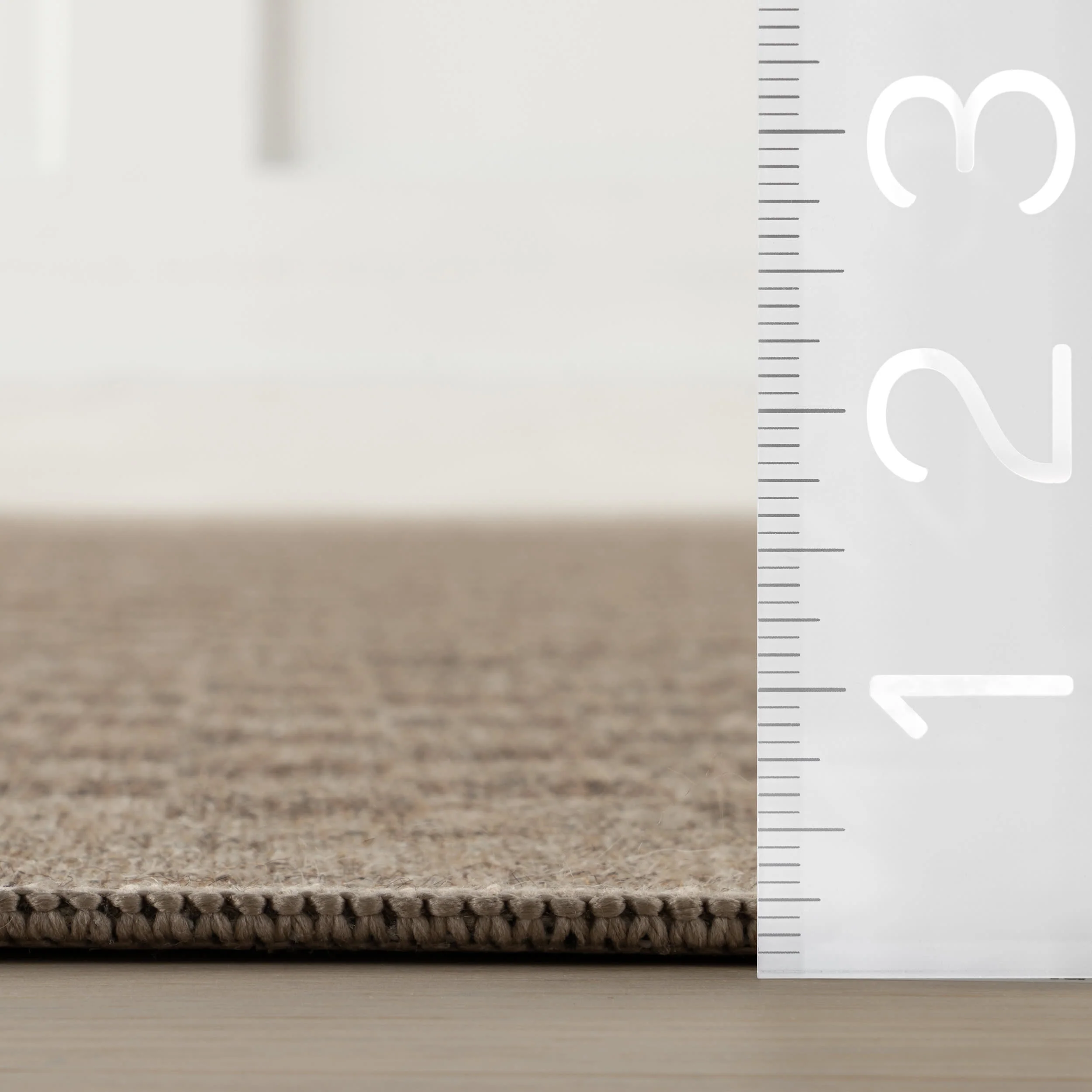 Watts Checkered Washable Rug by Nate Berkus | Brown - Image 5