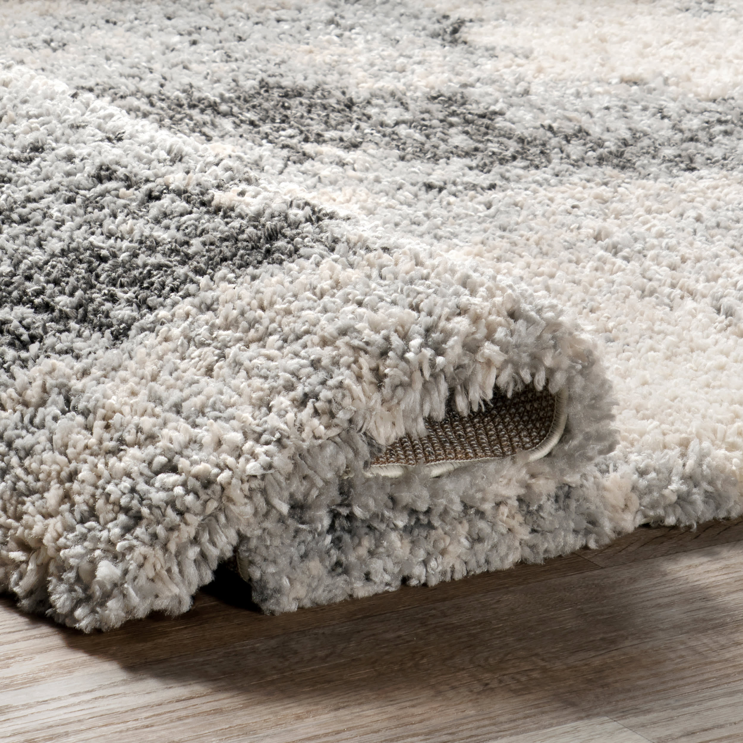Waverly Abstract Ombre Rug | Light Grey - Image 8