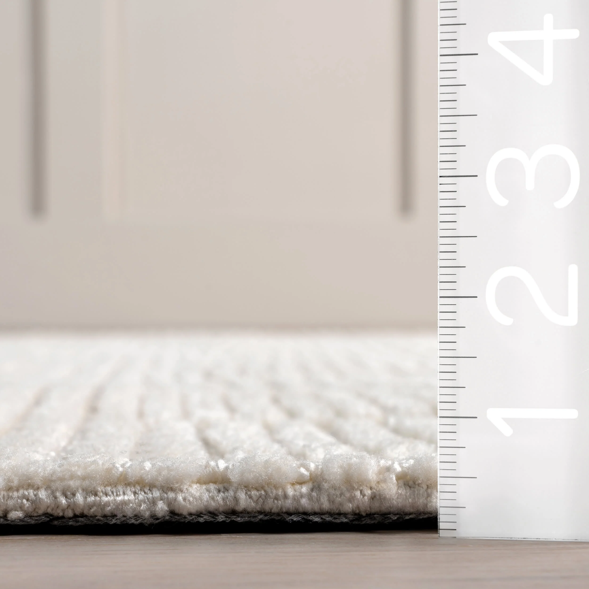 Waverly Broken Stripe Rug | Ivory - Image 4