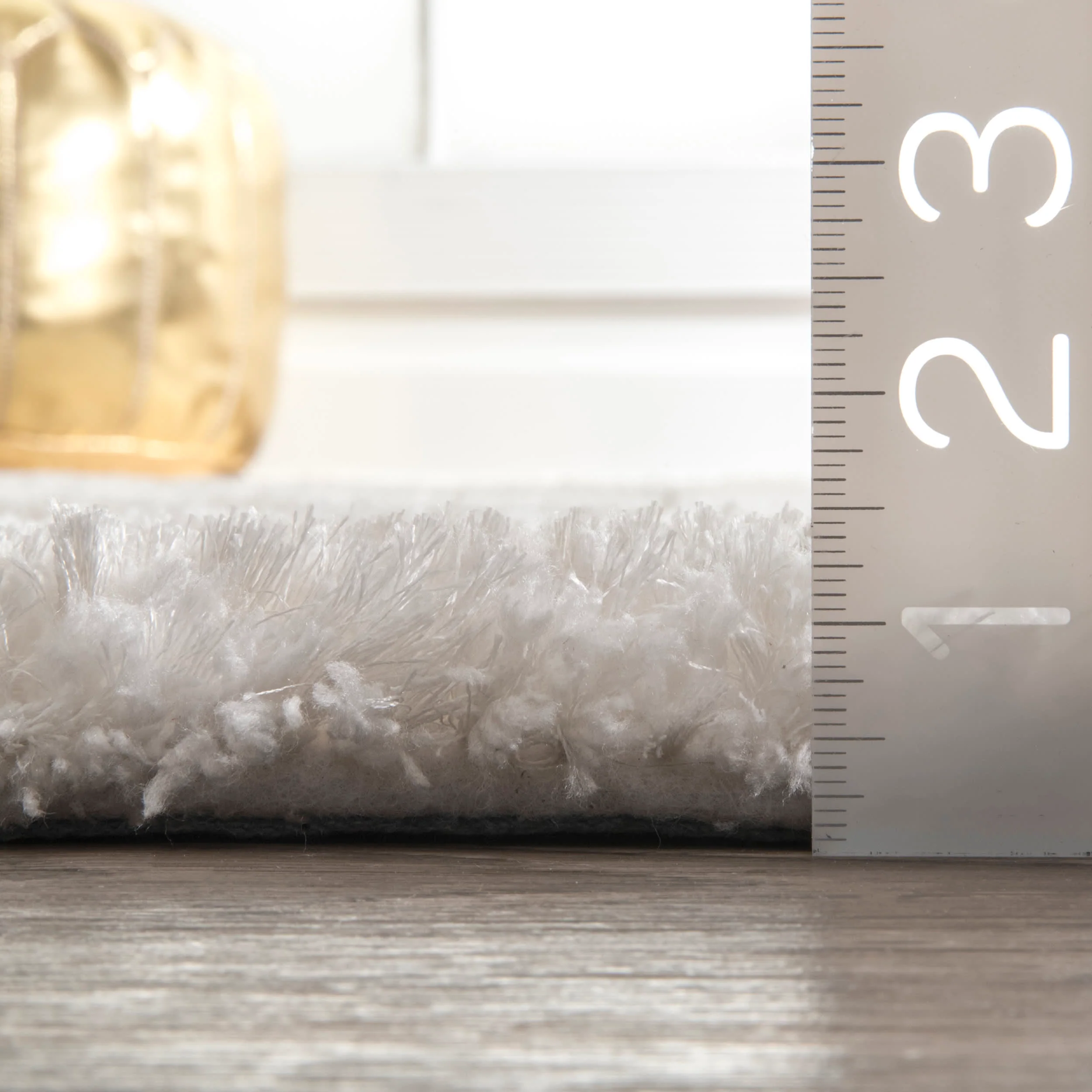 Waves Shag Rug | Off White - Image 5