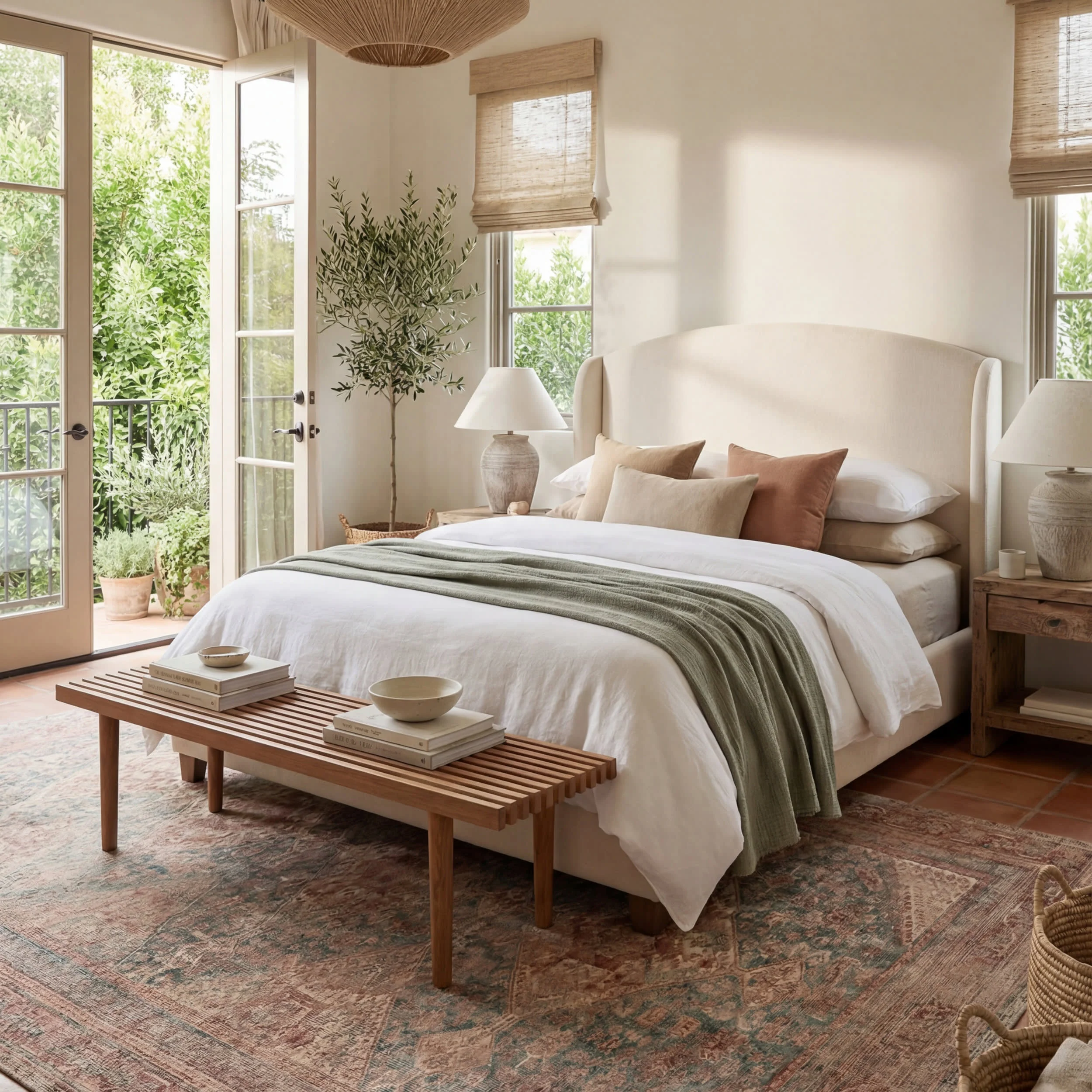 Weda Medallion Rug | Brown - Image 10
