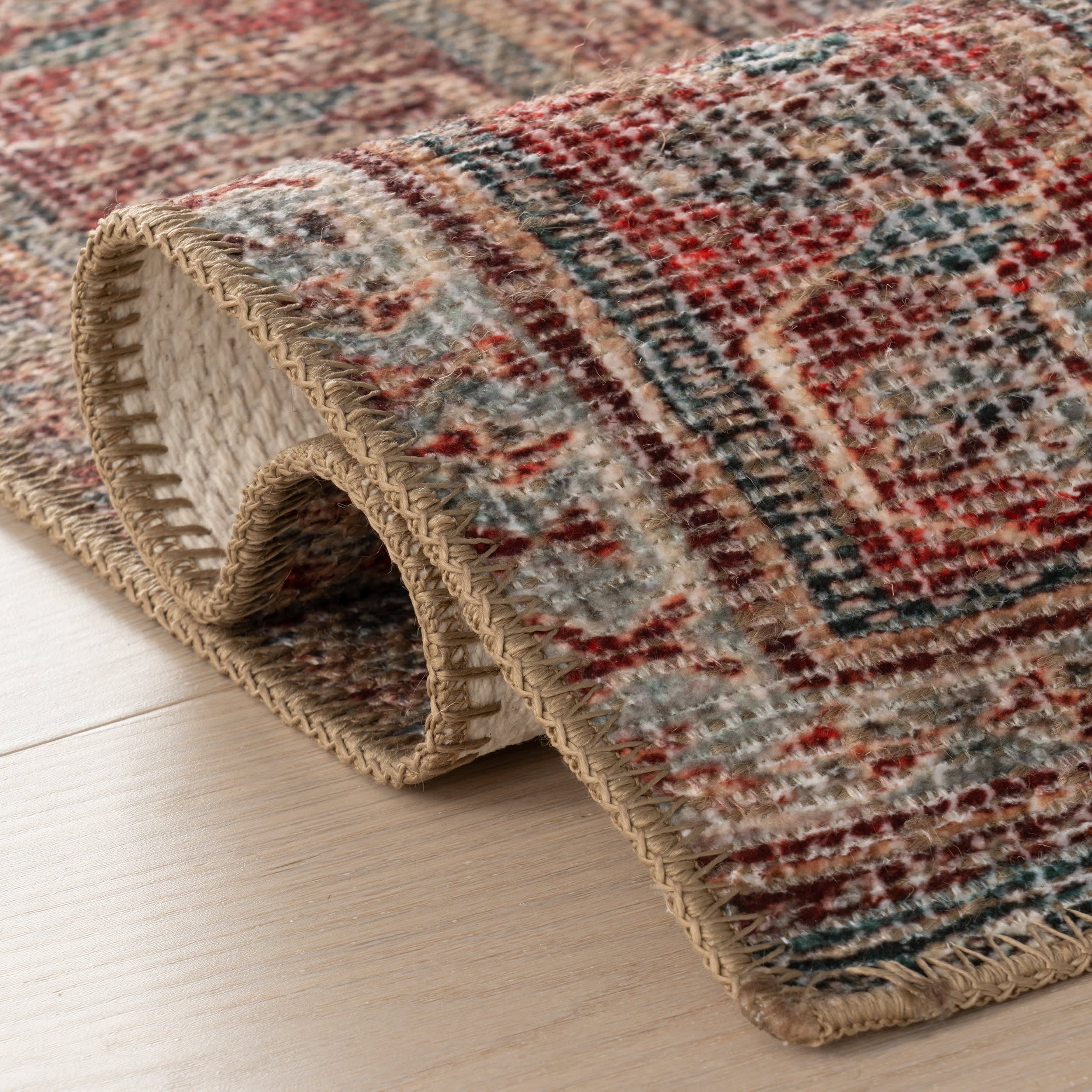 Weda Medallion Rug | Brown - Image 11