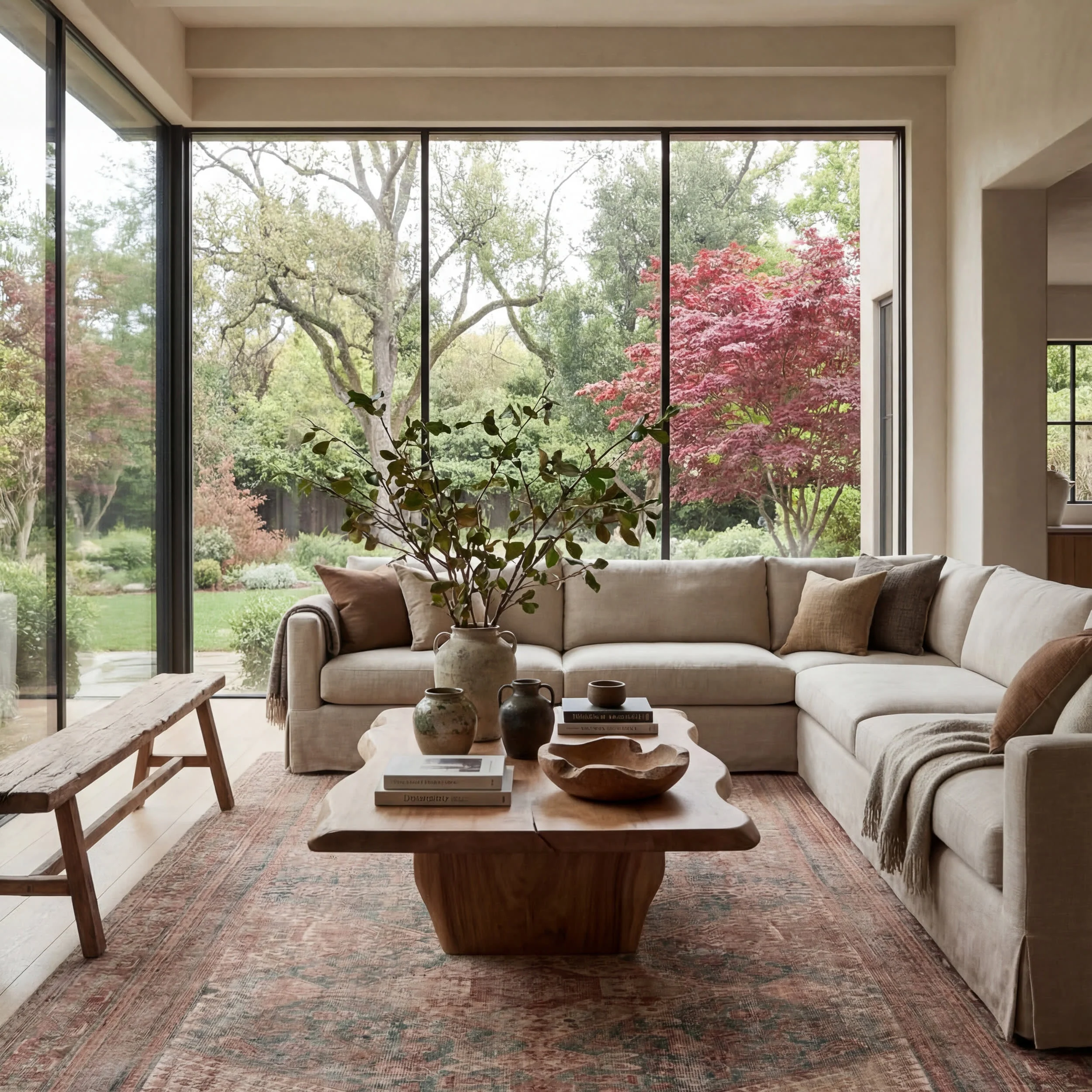 Weda Medallion Rug | Brown - Image 2