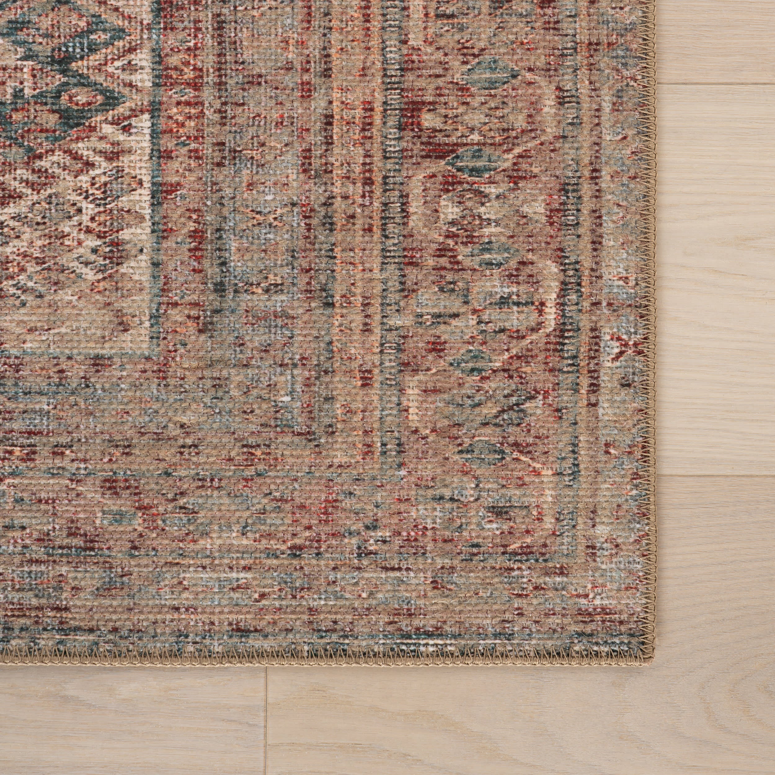 Weda Medallion Rug | Brown - Image 4