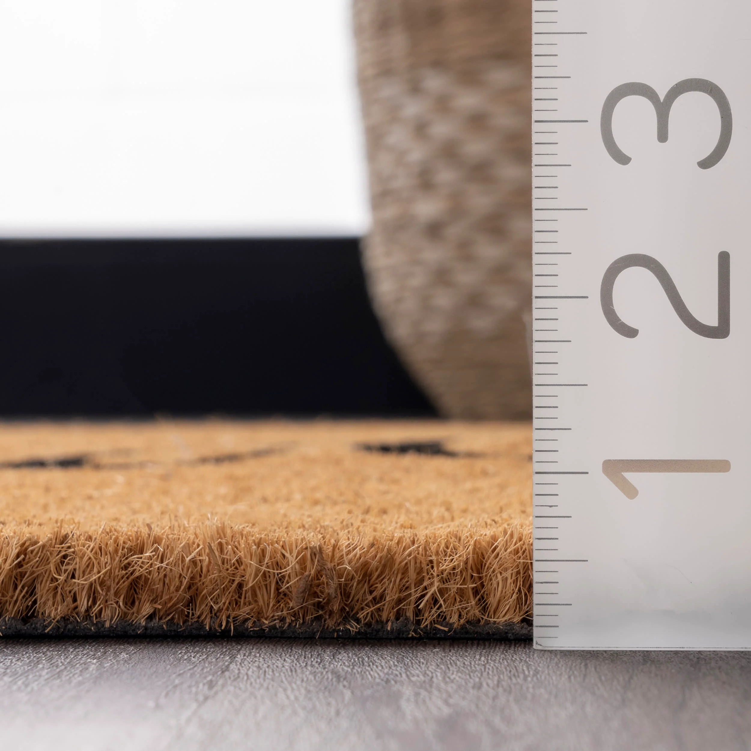 Welcome Coir Doormat | Natural - Image 4